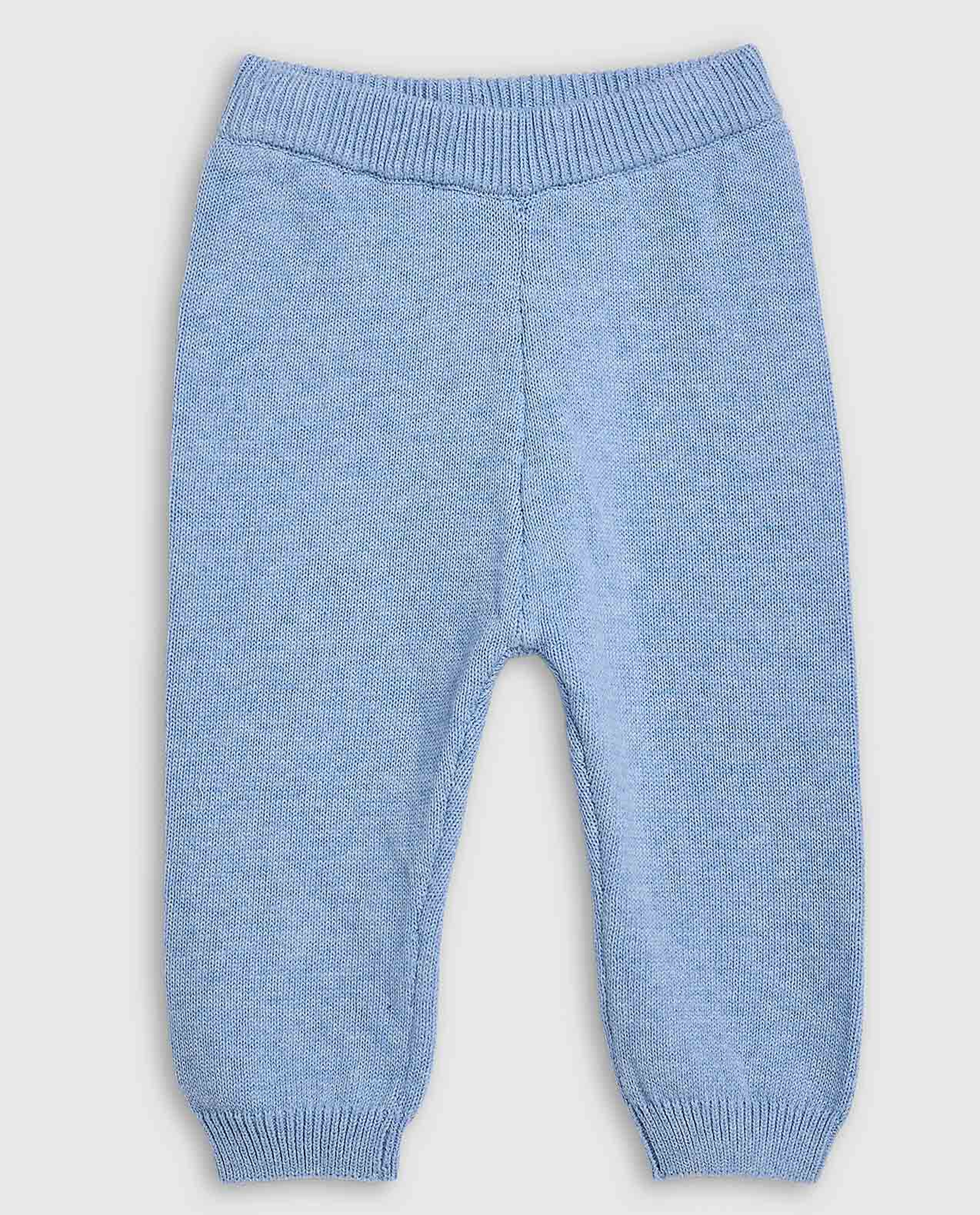 Color Block Knitted Clothing Set