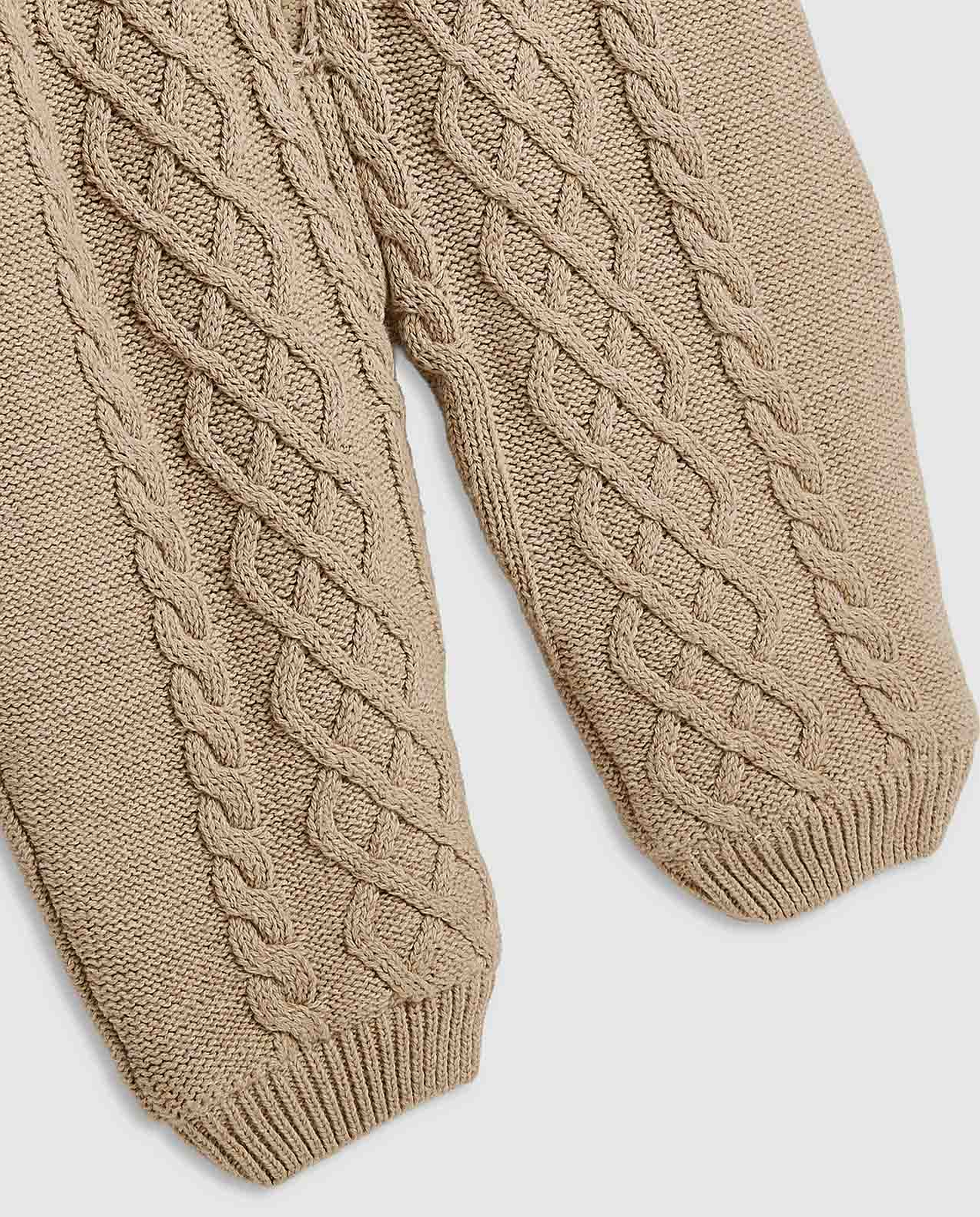 Knitted Hooded Sleepsuit