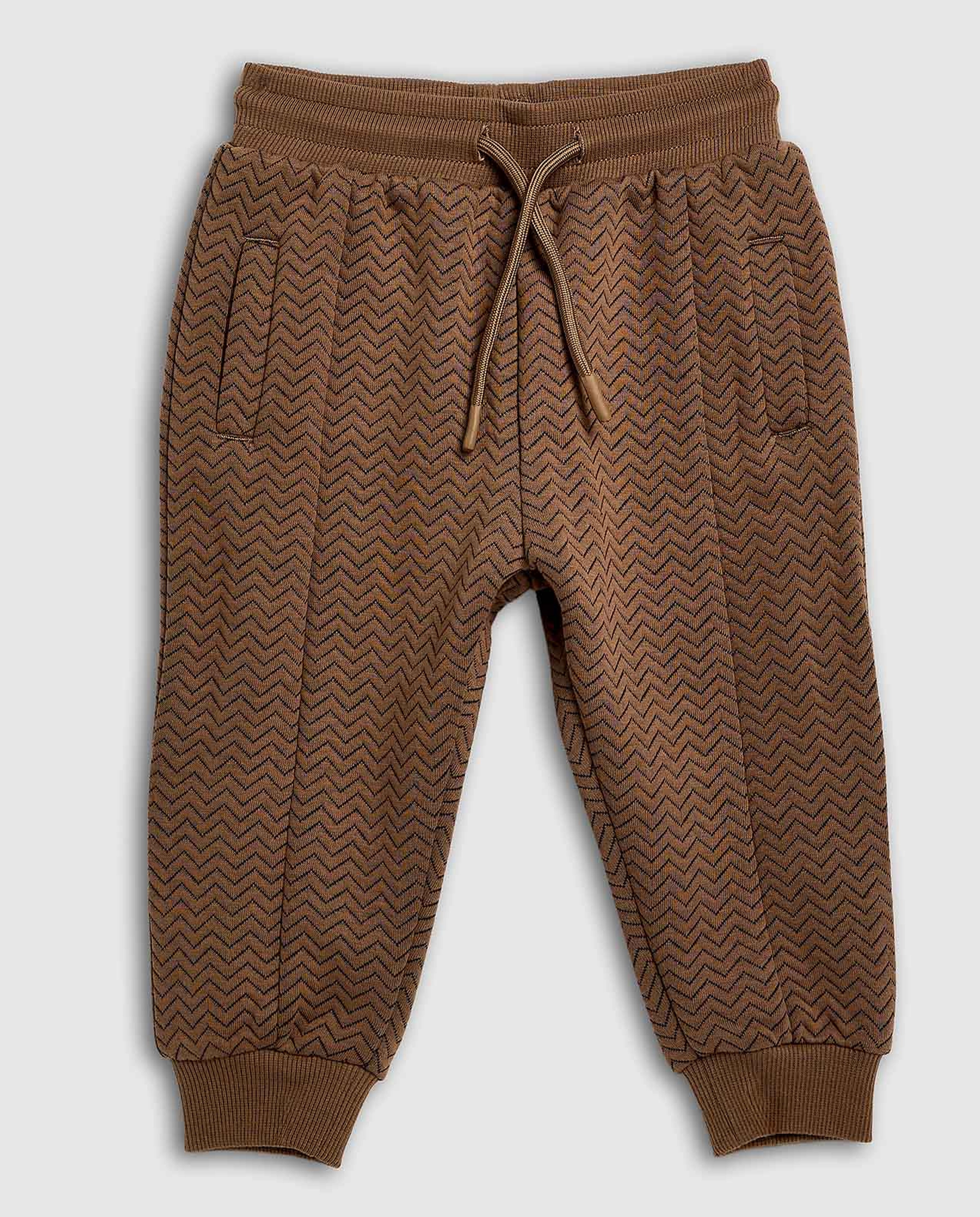 Patterned Hooded Clothing Set