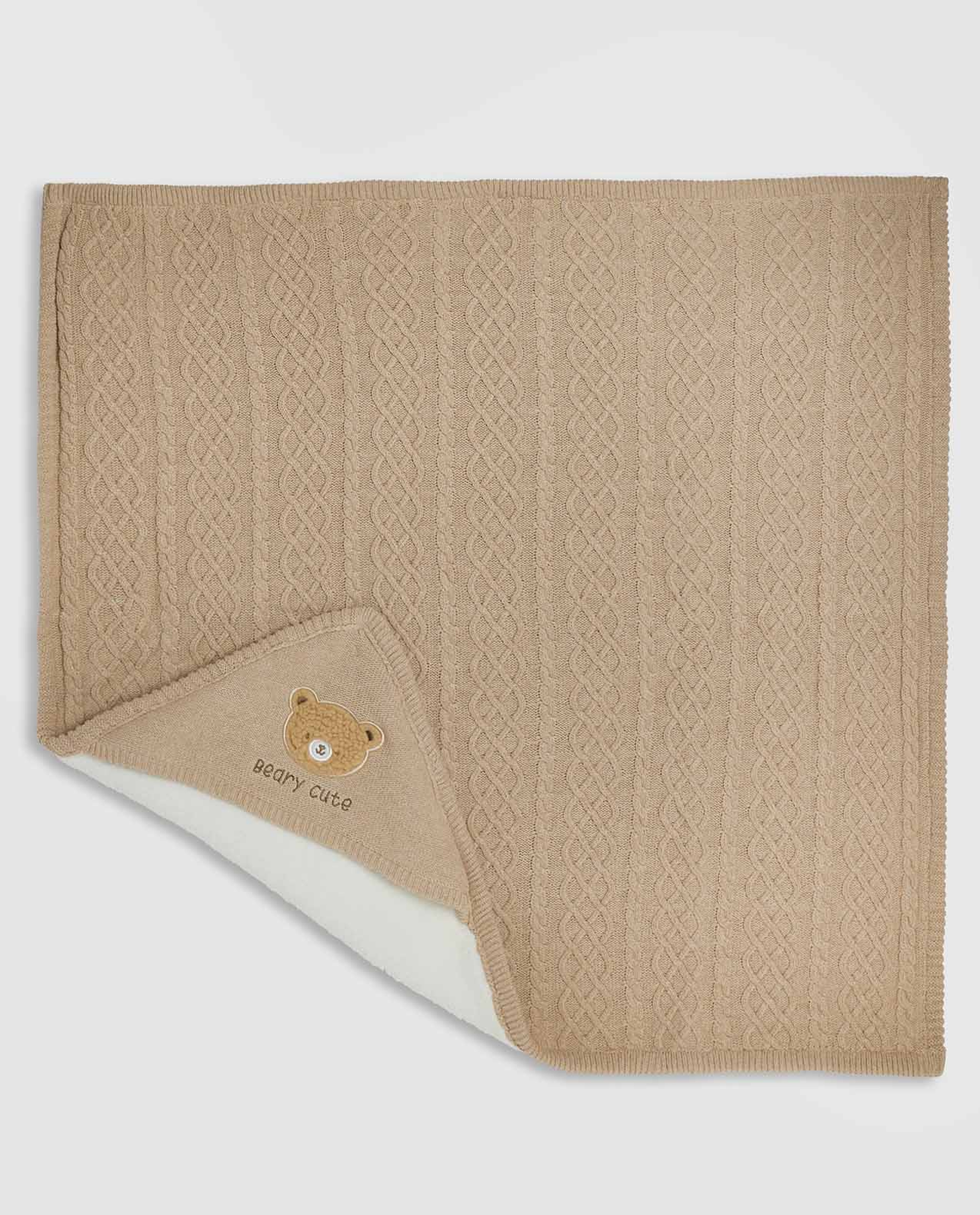 Newborn Embroidered Hooded Wrap/ Blanket