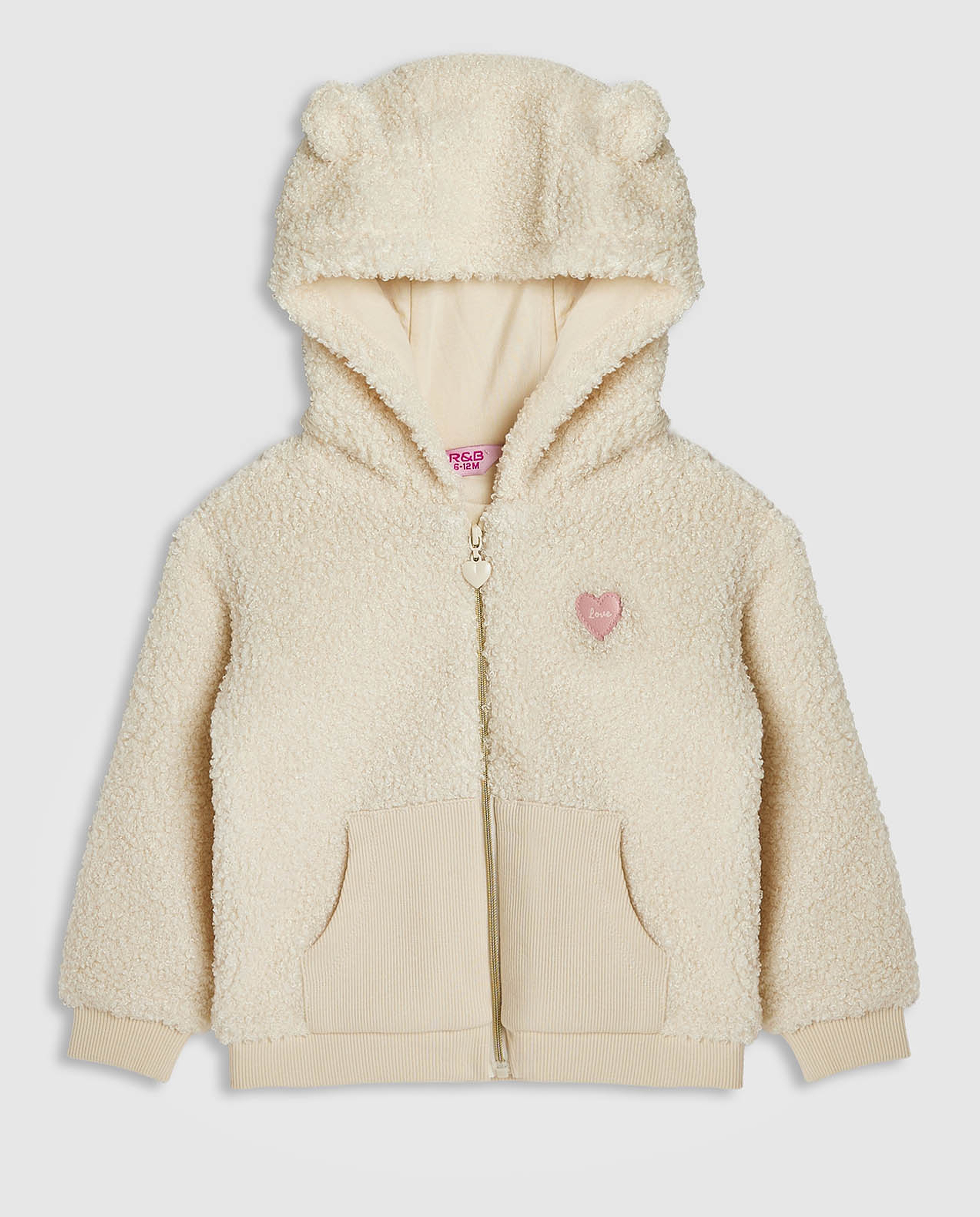 Textured Hooded Clothing Set