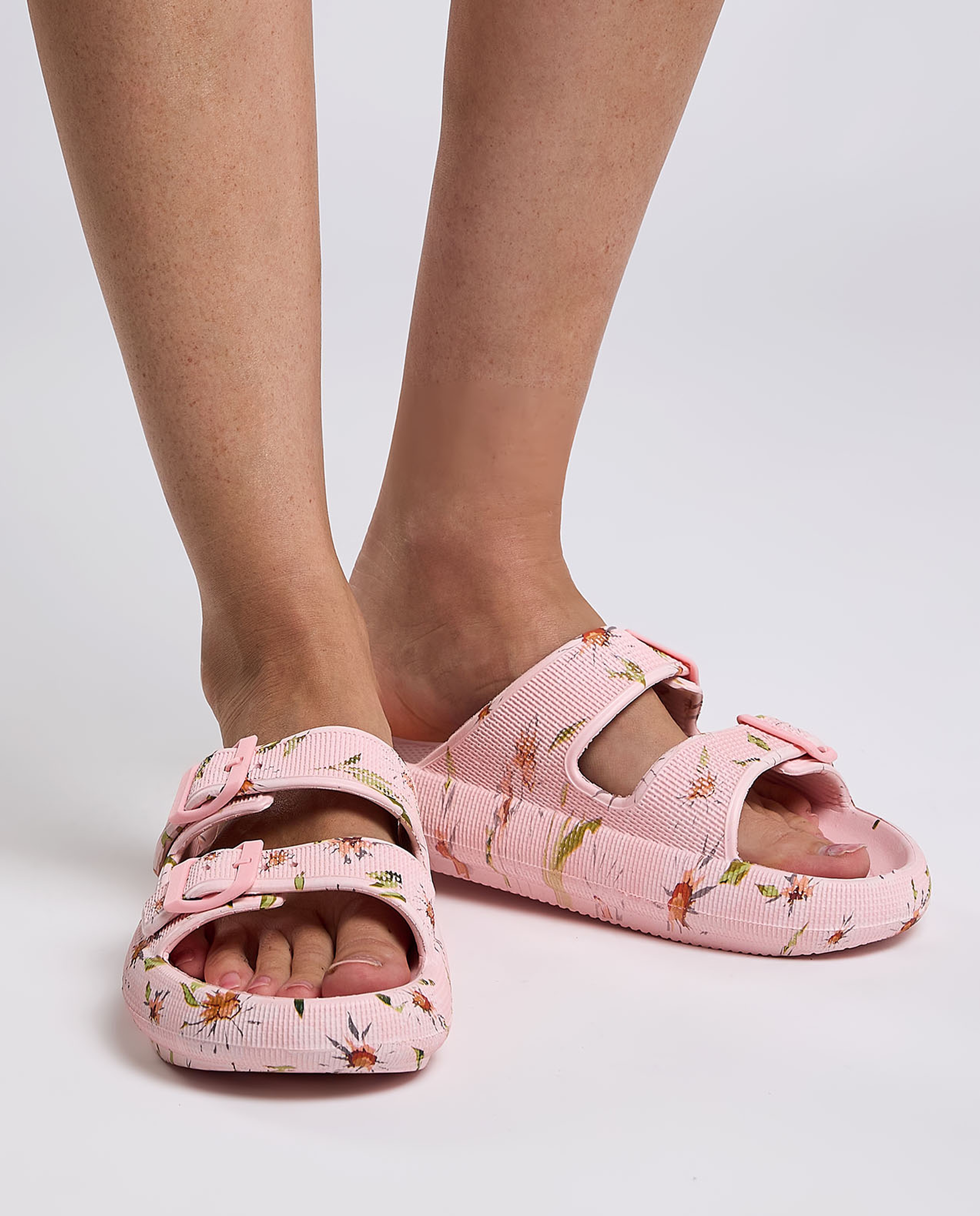 Floral Print Slides