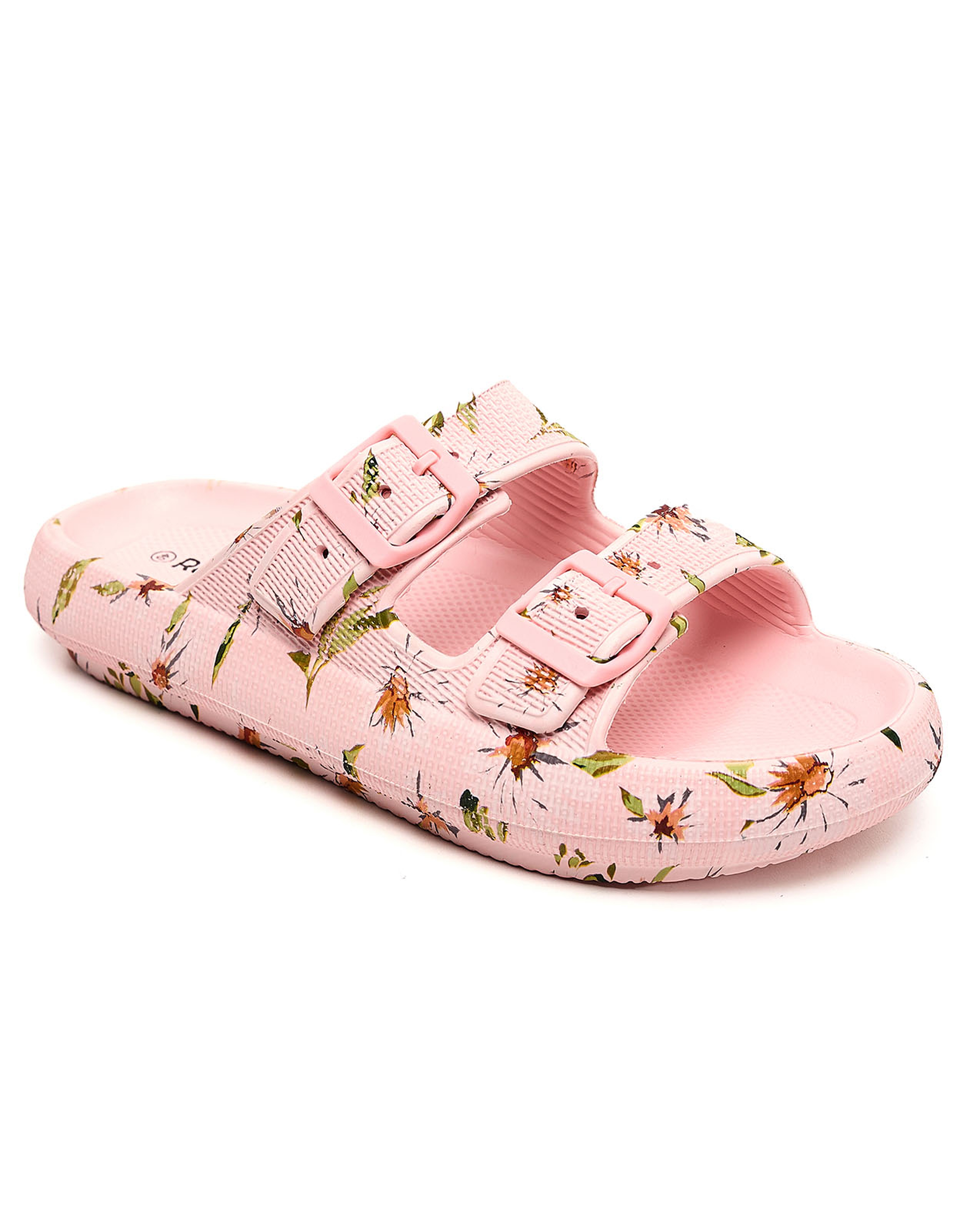 Floral Print Slides