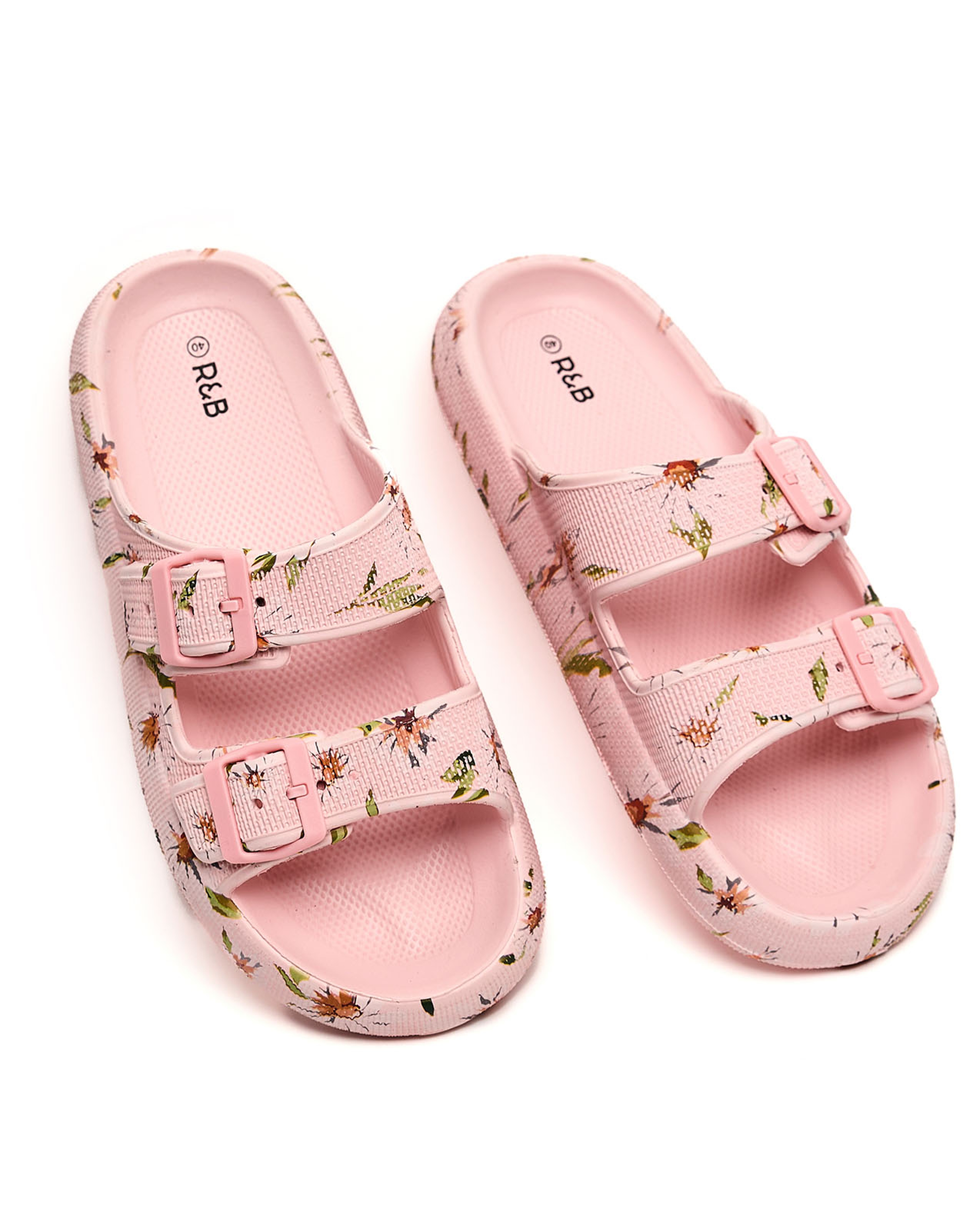 Floral Print Slides
