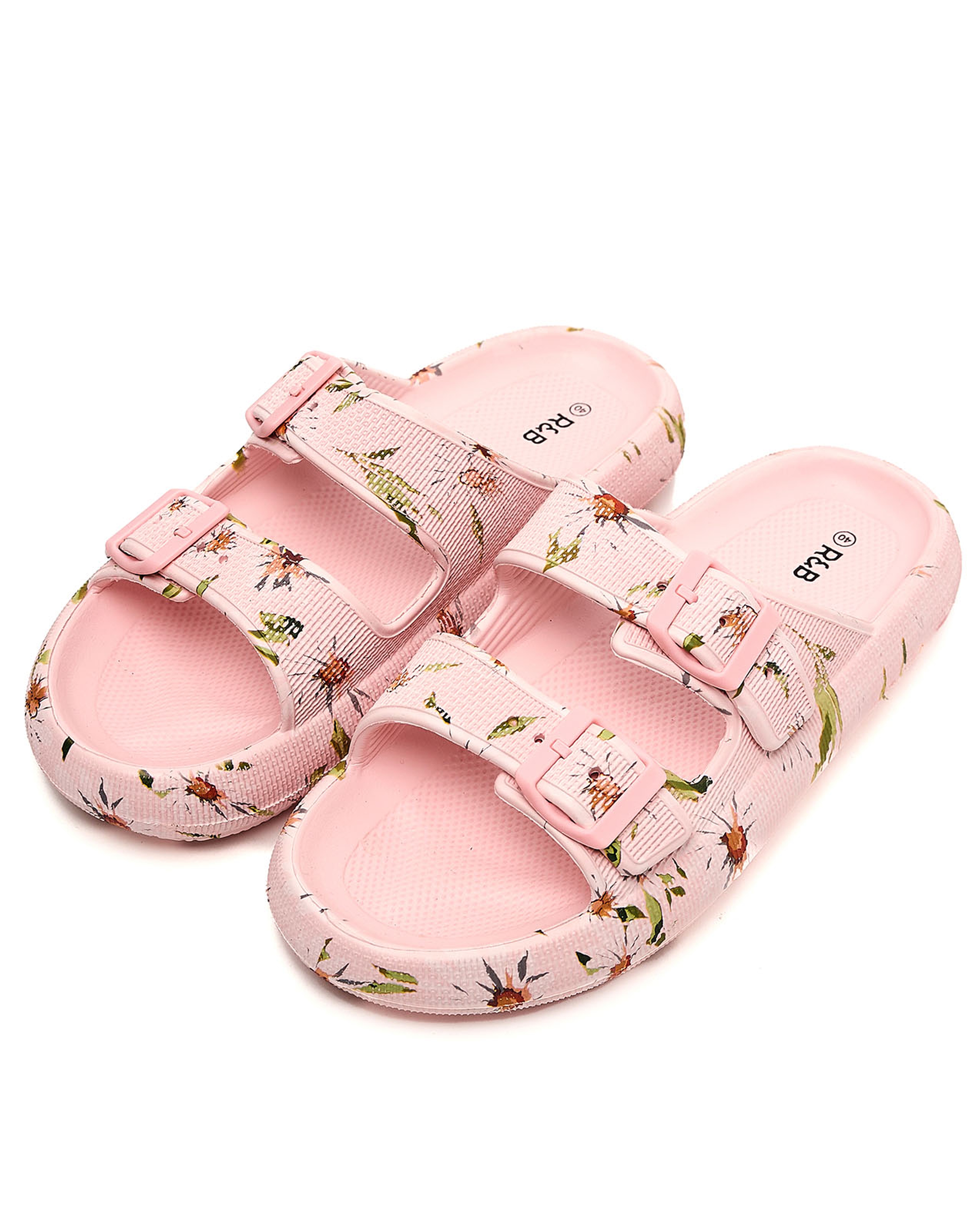 Floral Print Slides