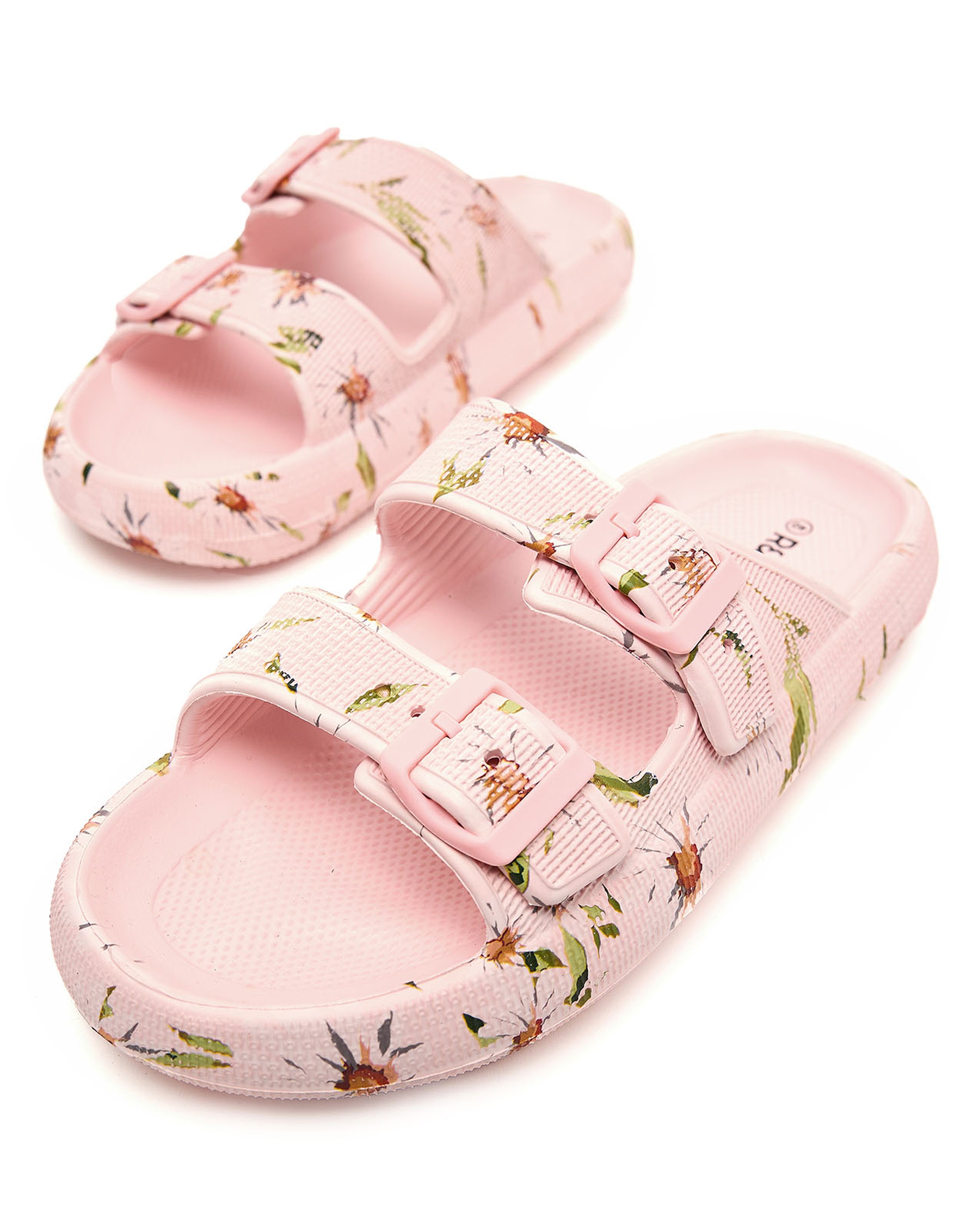 Floral Print Slides