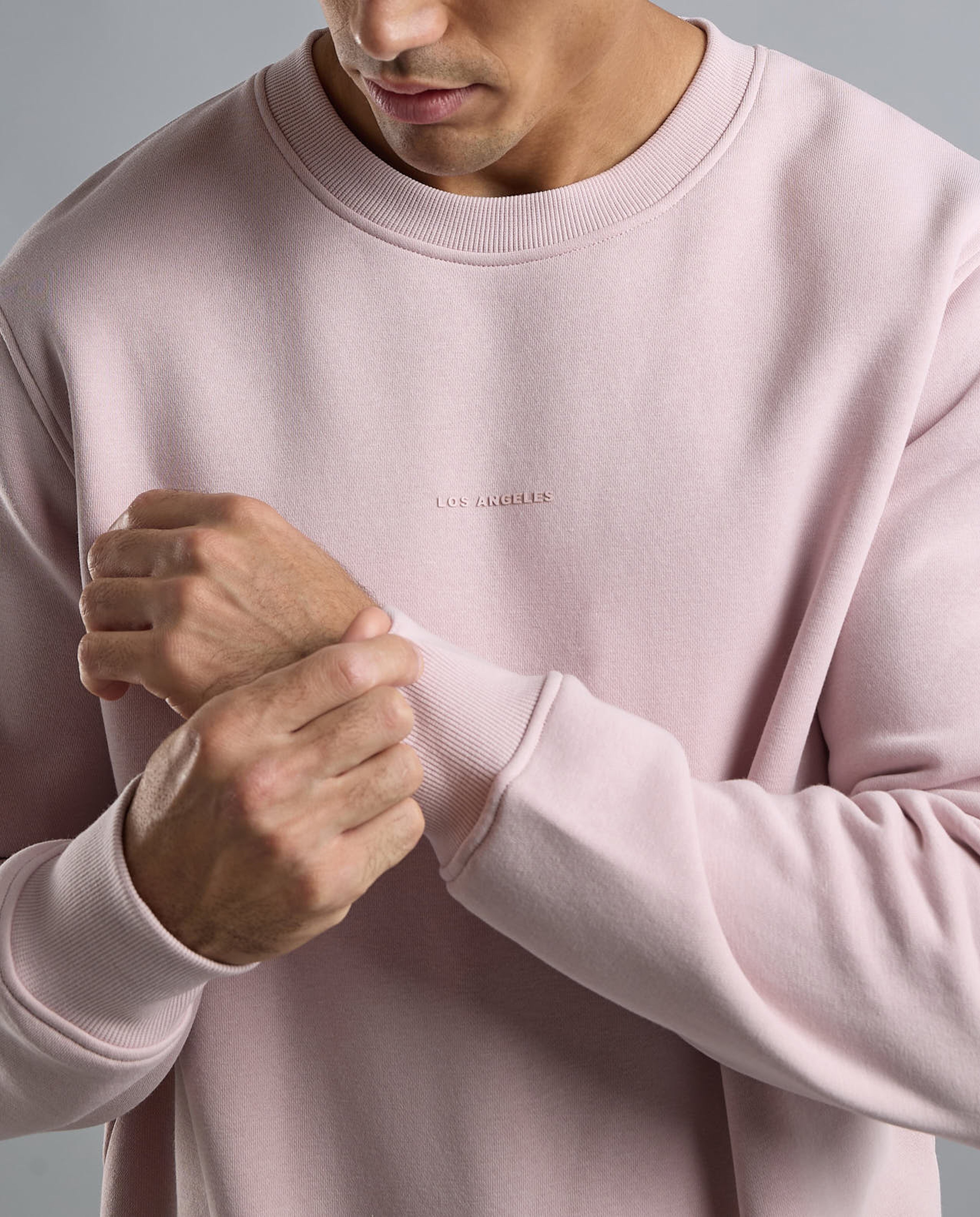 Printed Sweatshirt with Crew Neck and Long Sleeves