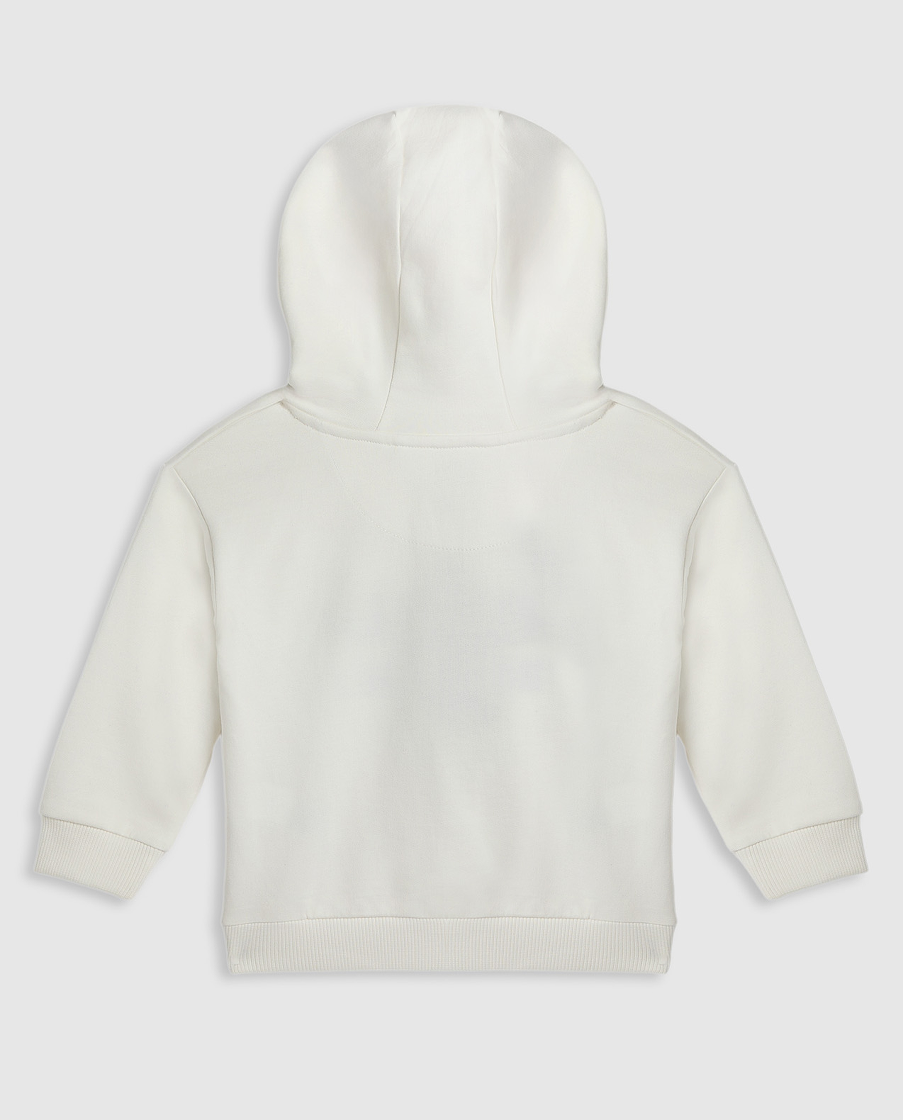 Embroidered Hoodie with Long Sleeves