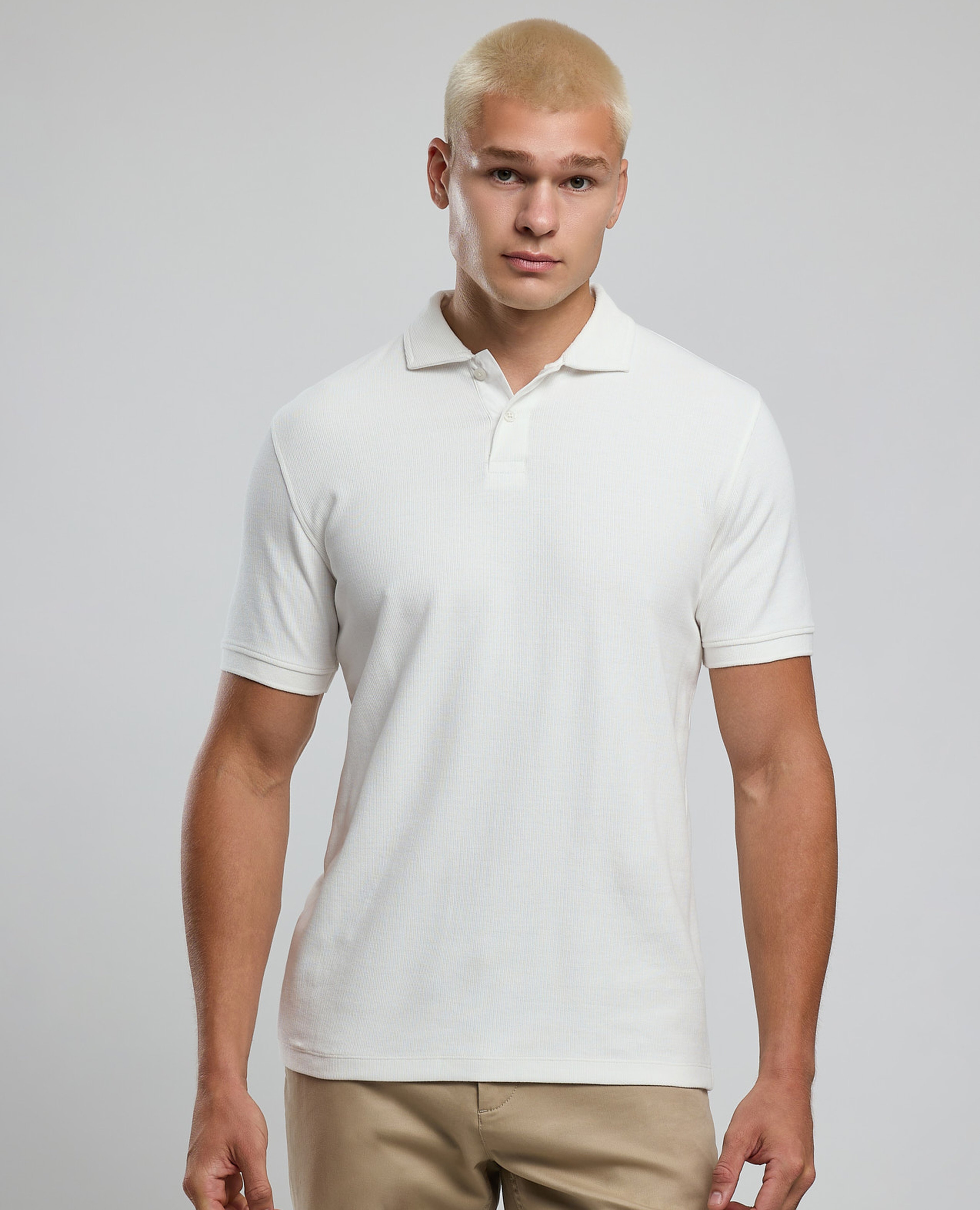 تيشيرت بولو مرنبأكمام قصيرة