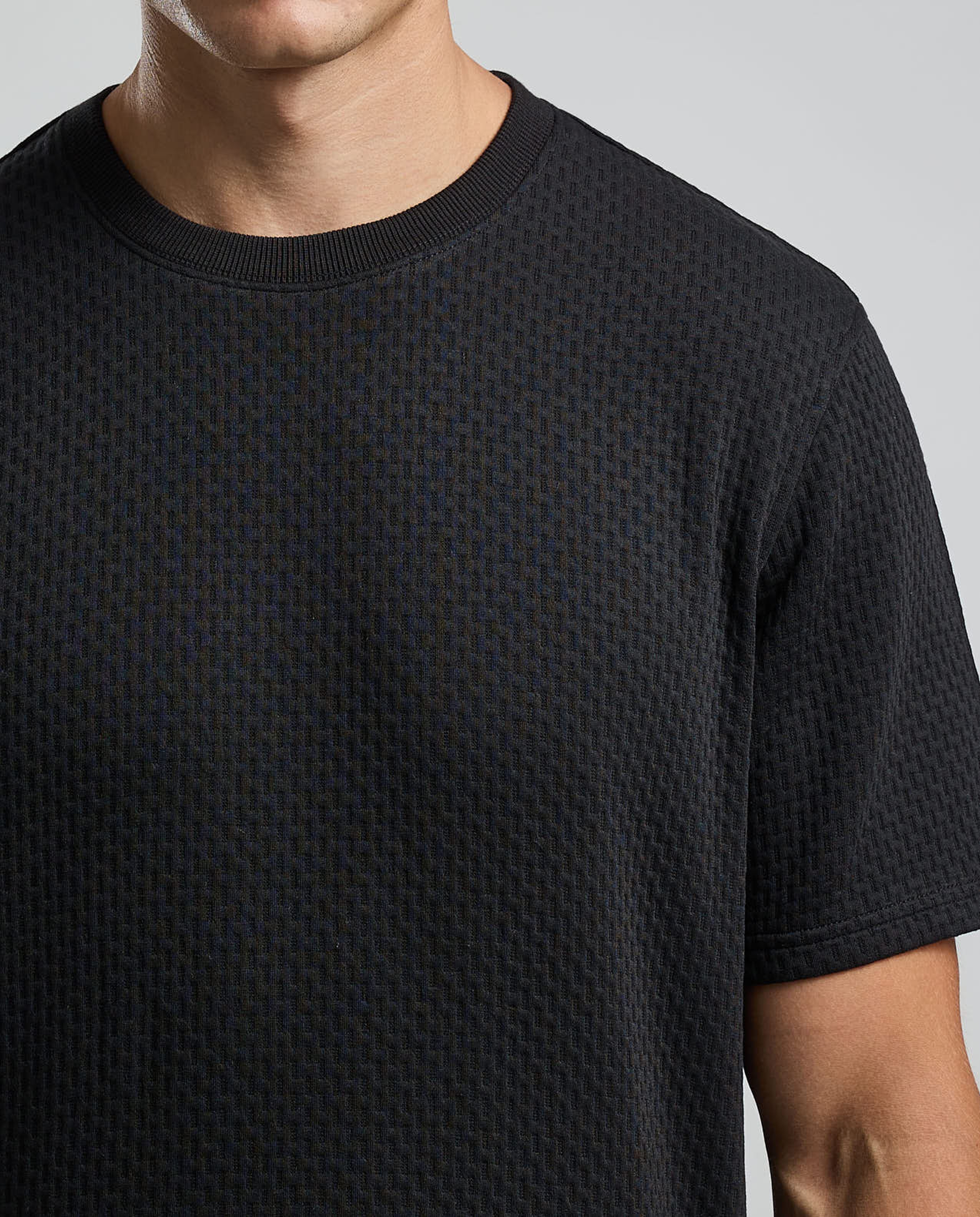 Printed T-Shirt with Crew Neck and Short Sleeves