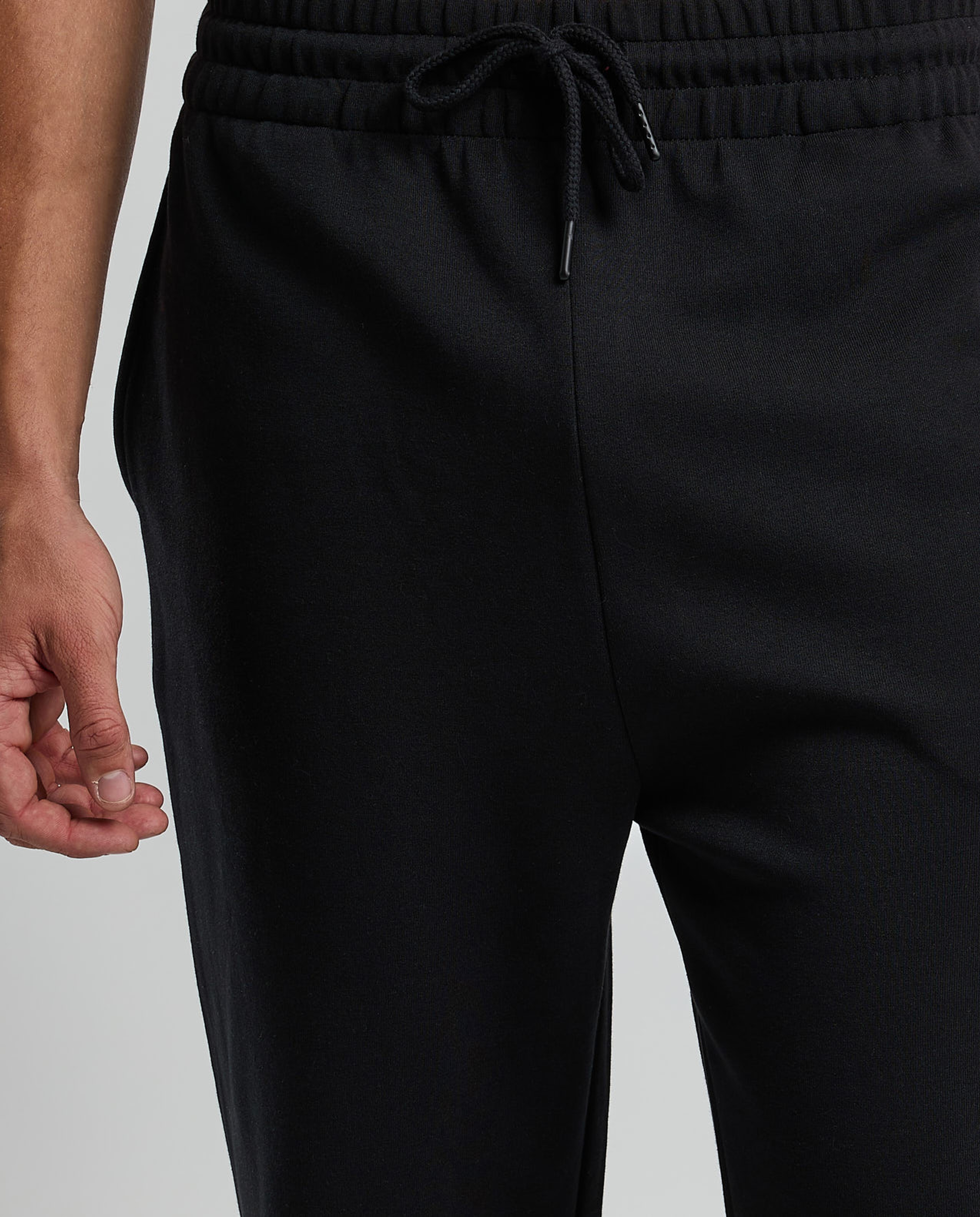 Solid Sweatpants with Drawstring Waist