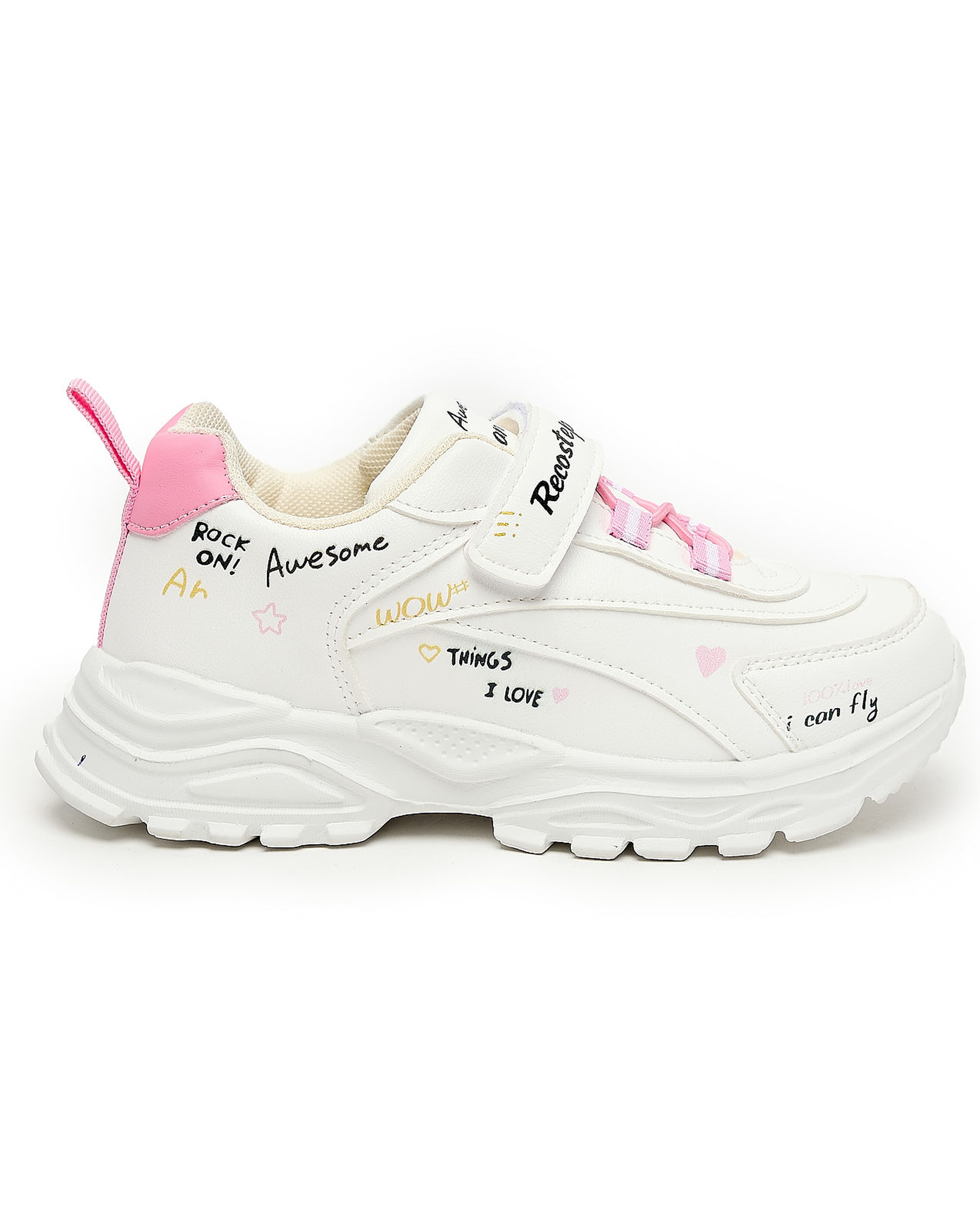 Printed Velcro Sneakers