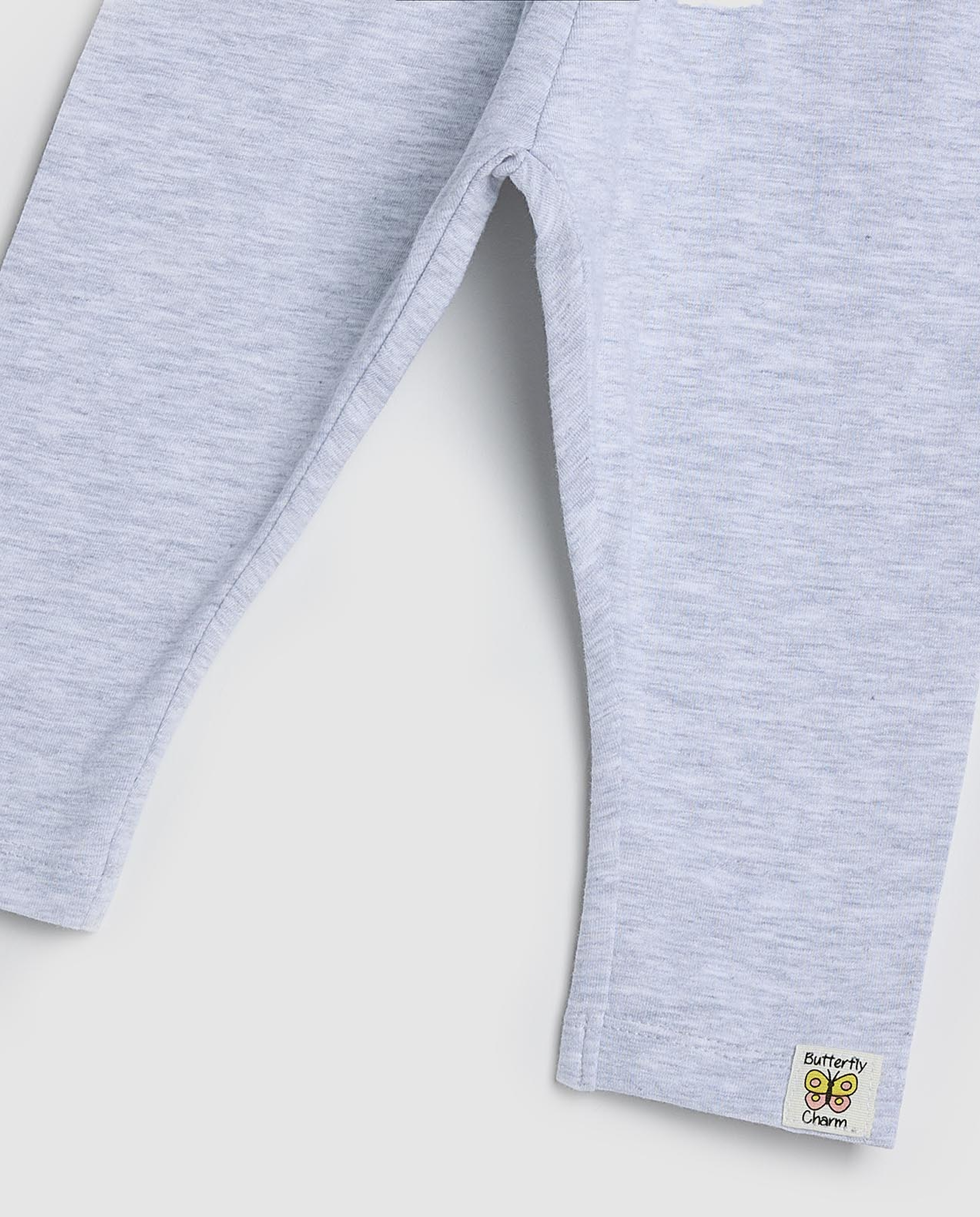 Solid Leggings with Elastic Waist