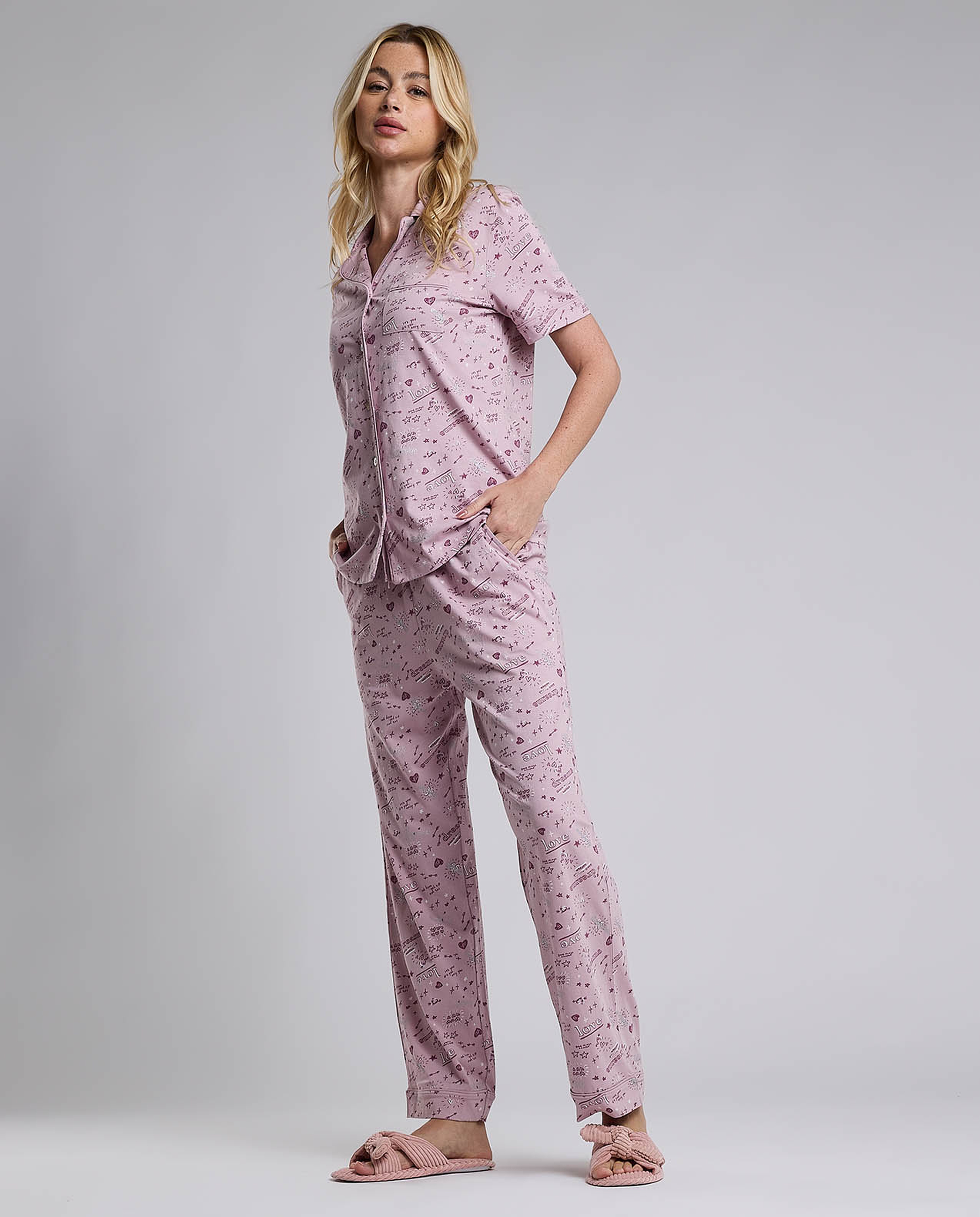 Printed Pyjama Set