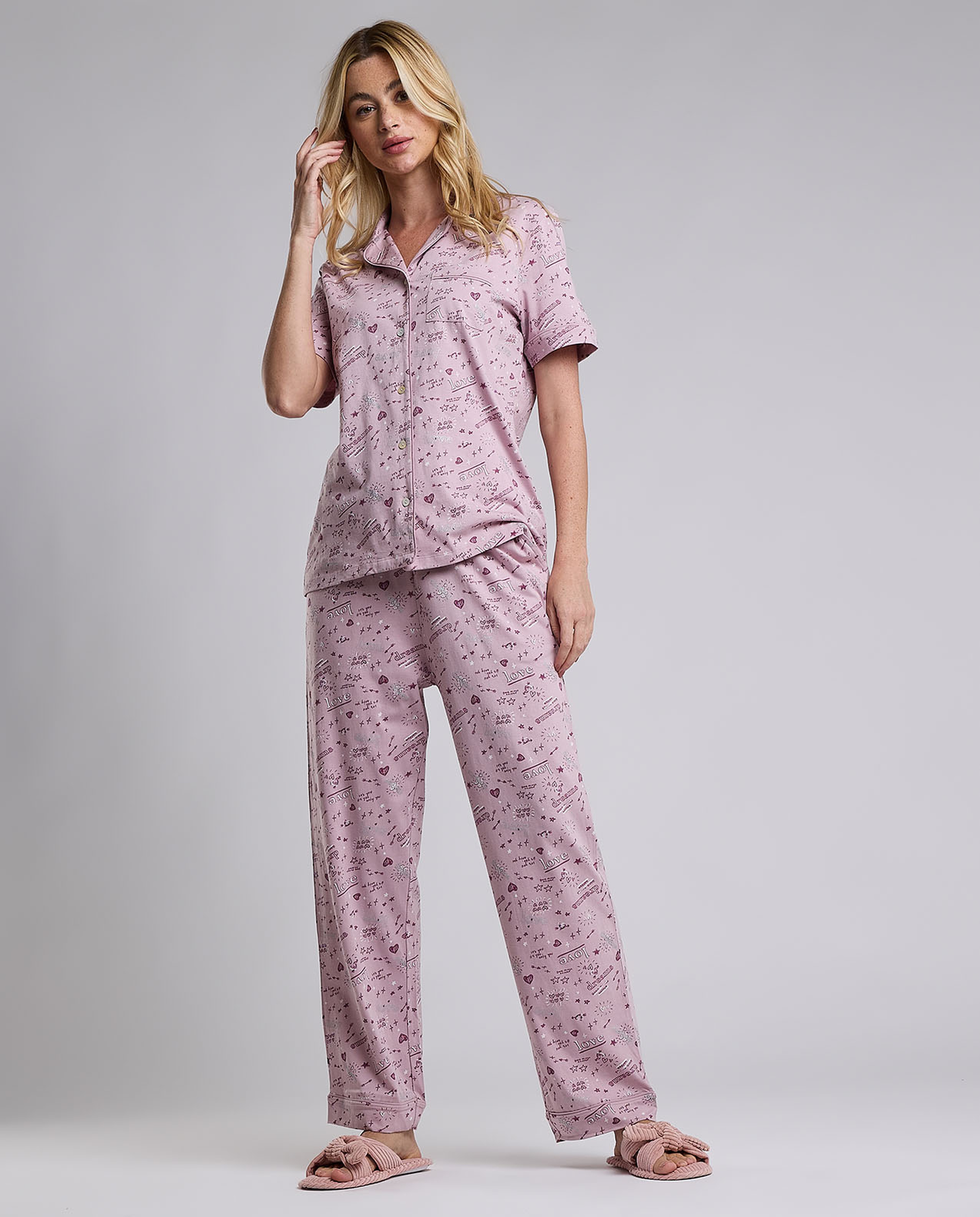 Printed Pyjama Set