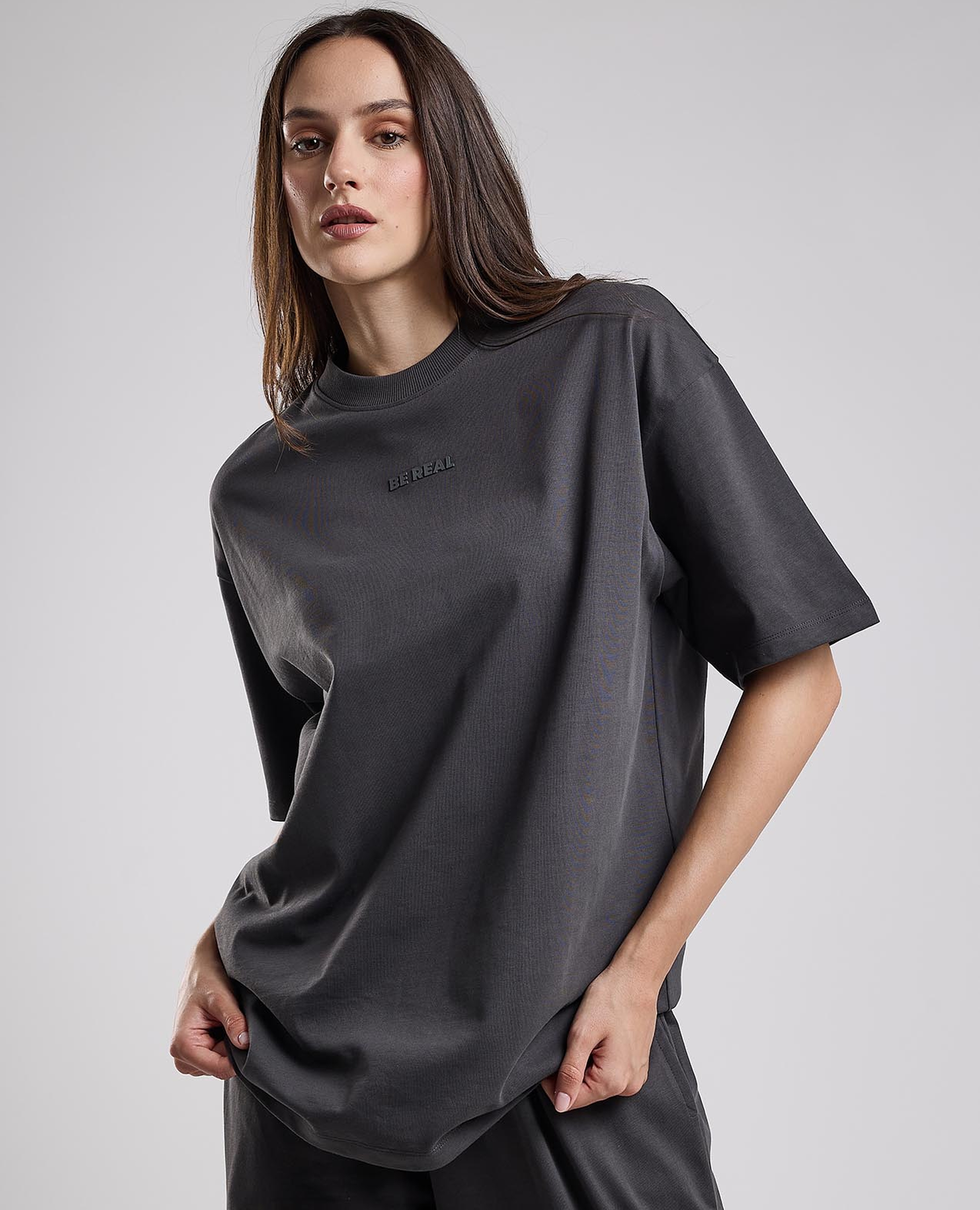 Print Detail Oversized Co-Ord Set