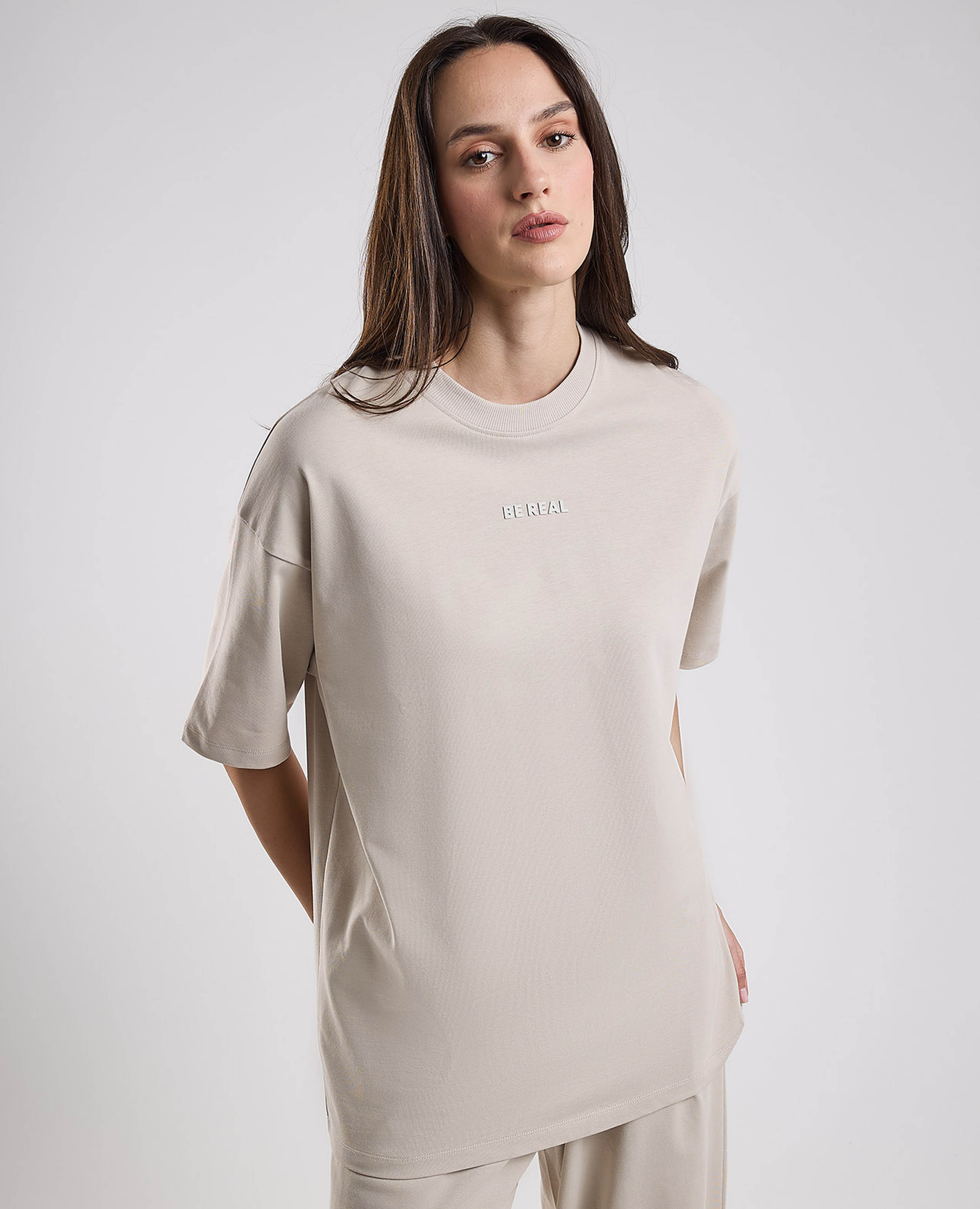 Print Detail Oversized Co-Ord Set