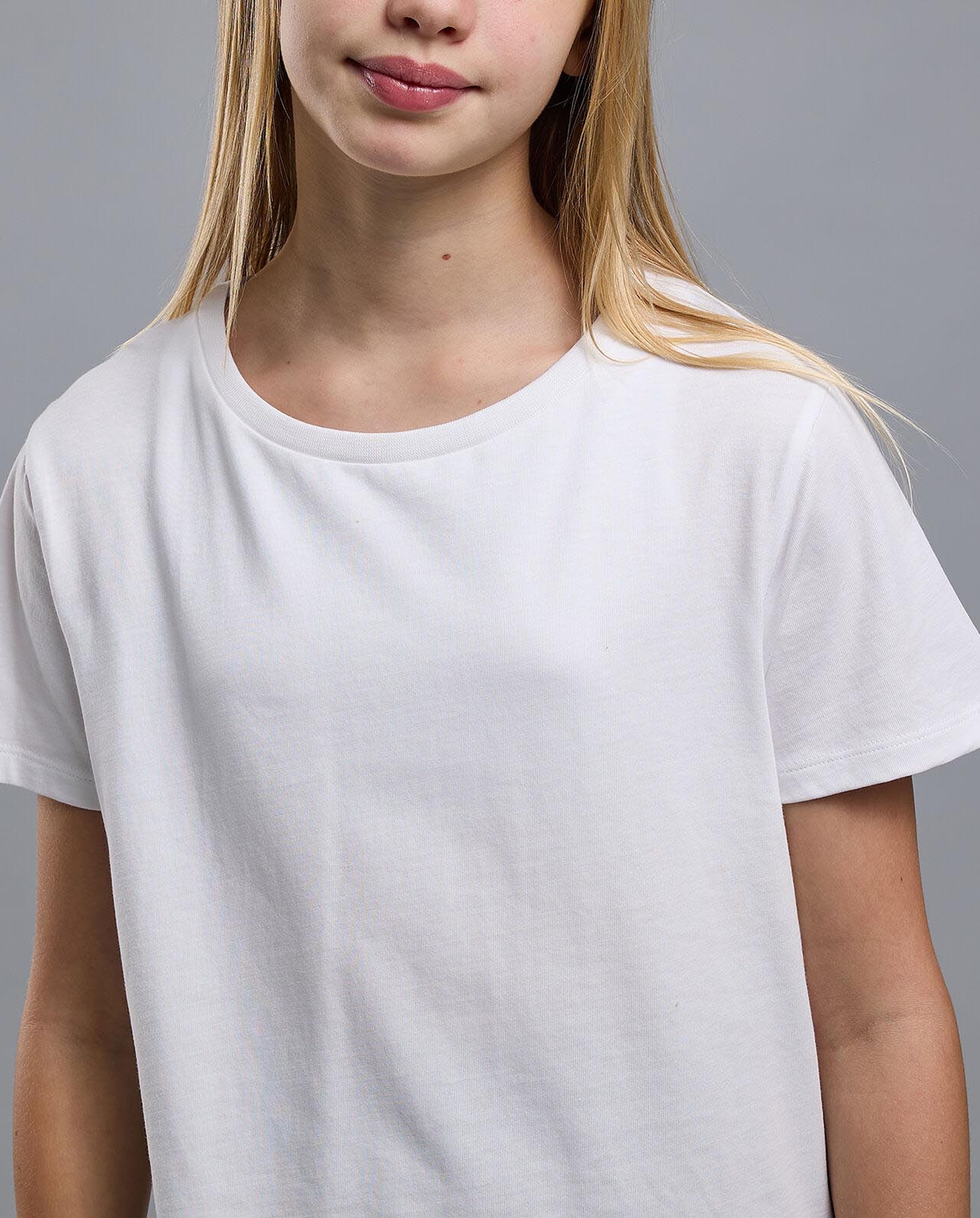 2 Pack Solid T-Shirts with Short Sleeves