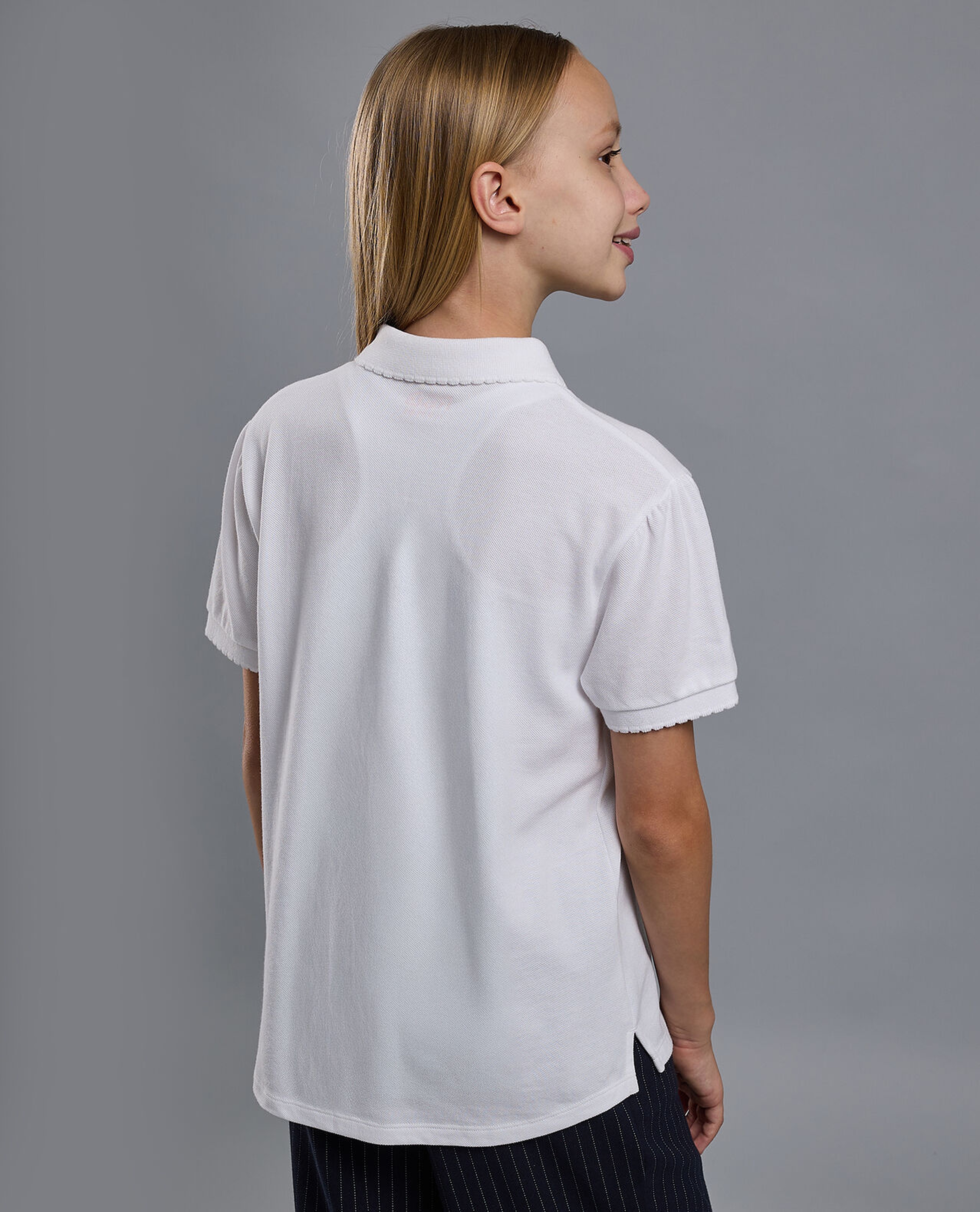 2 Pack Solid Polo T-Shirts with Short Sleeves