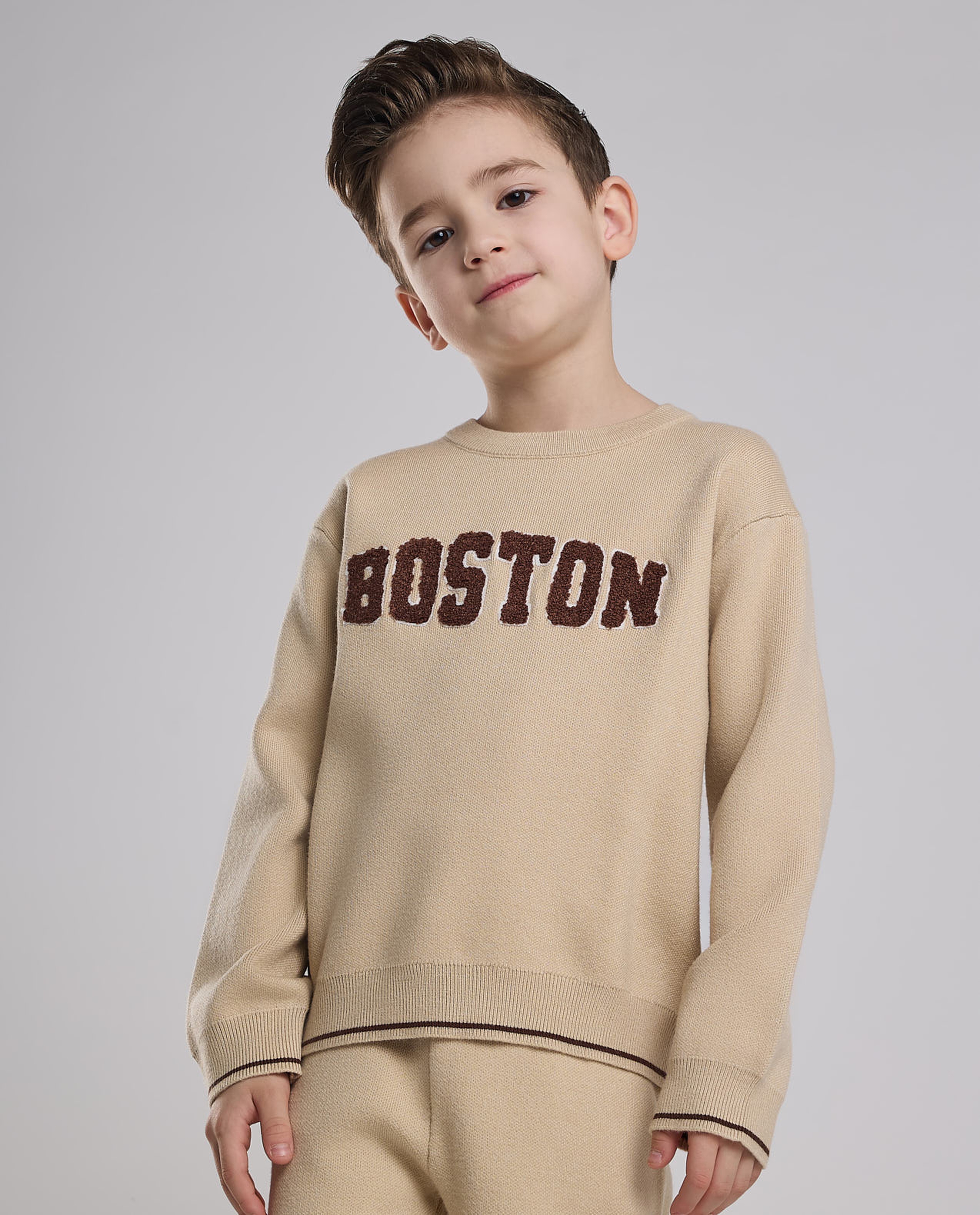 Appliqued Clothing Set