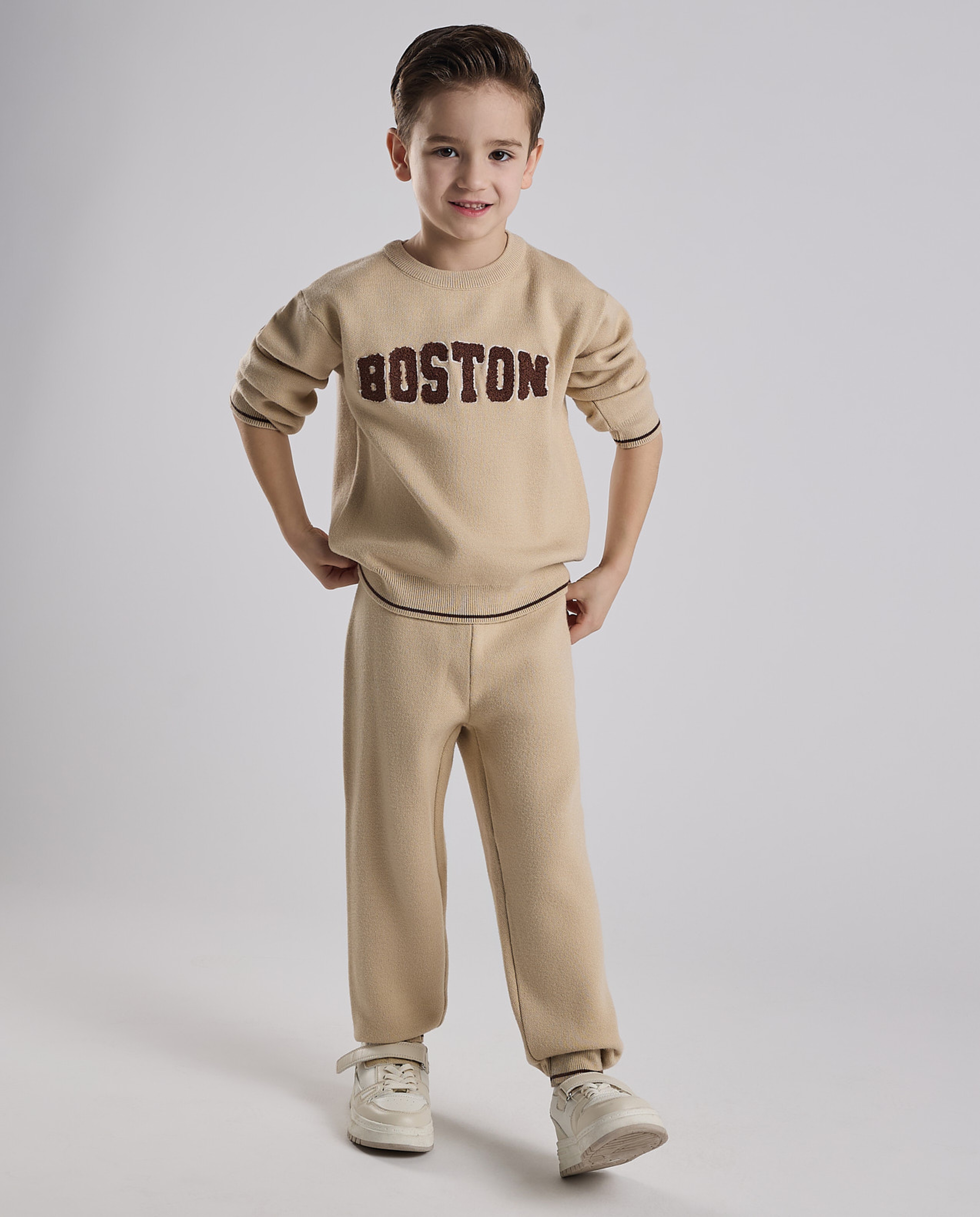 Appliqued Clothing Set