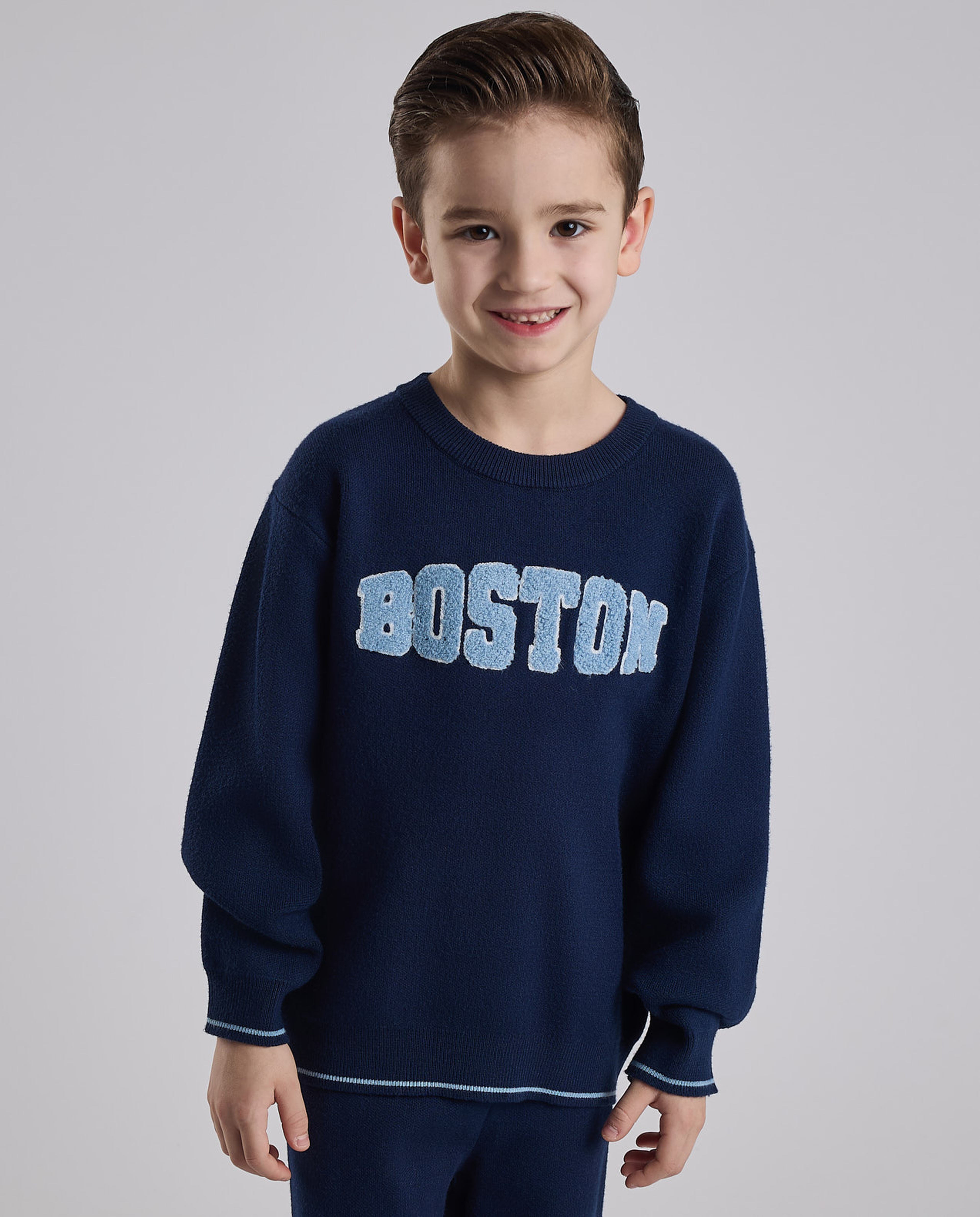 Appliqued Clothing Set