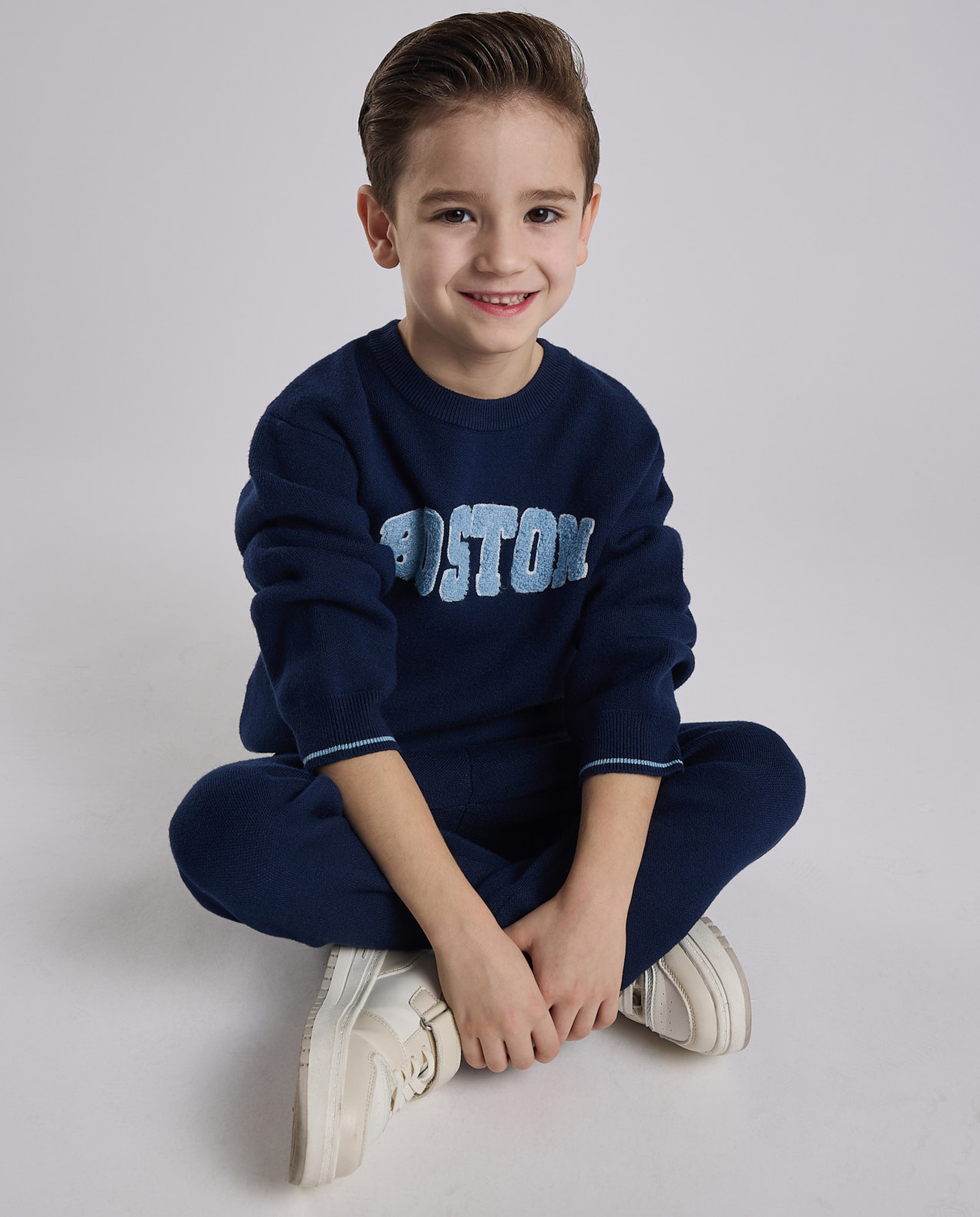 Appliqued Clothing Set