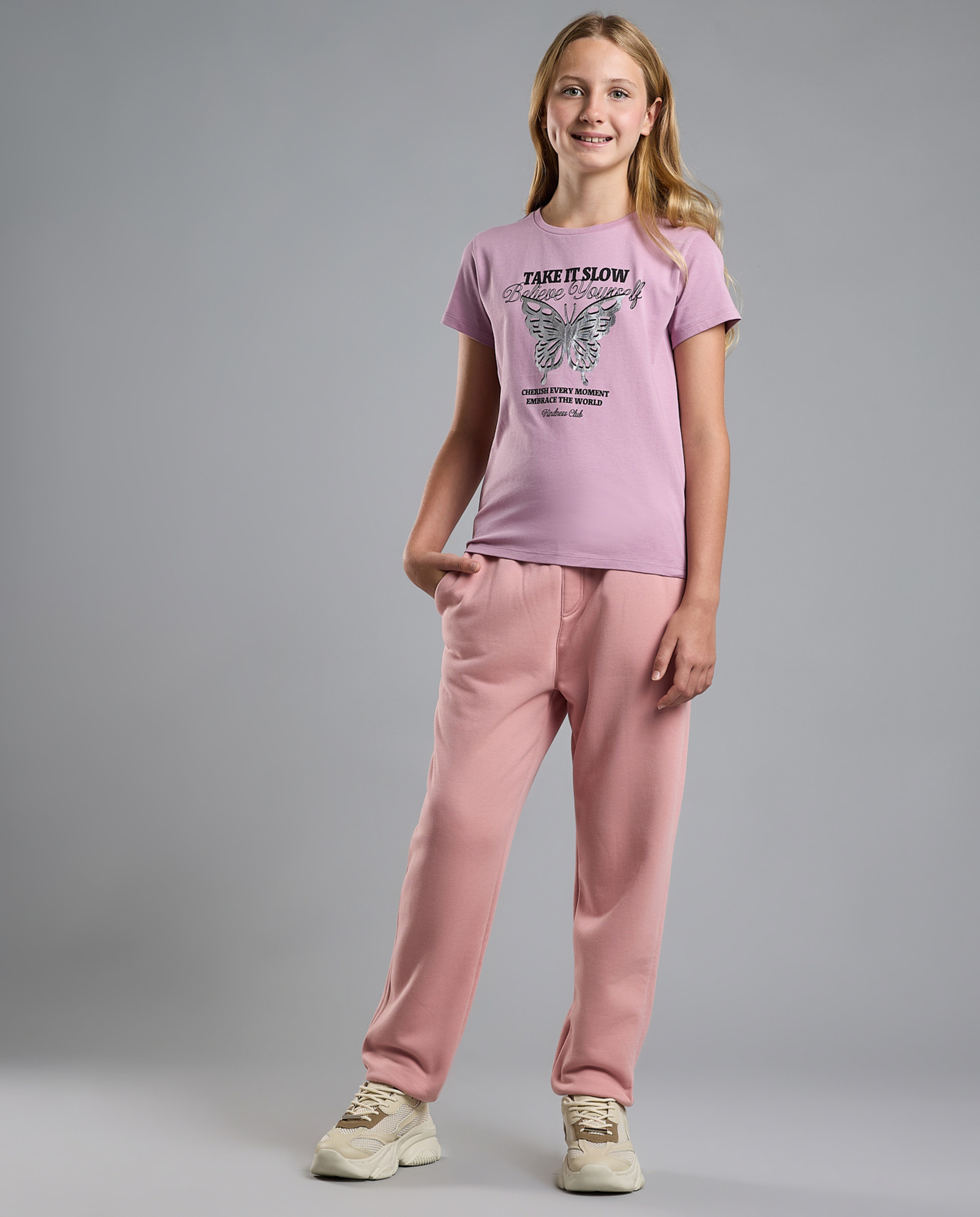 Printed T-Shirt with Crew Neck and Short Sleeves