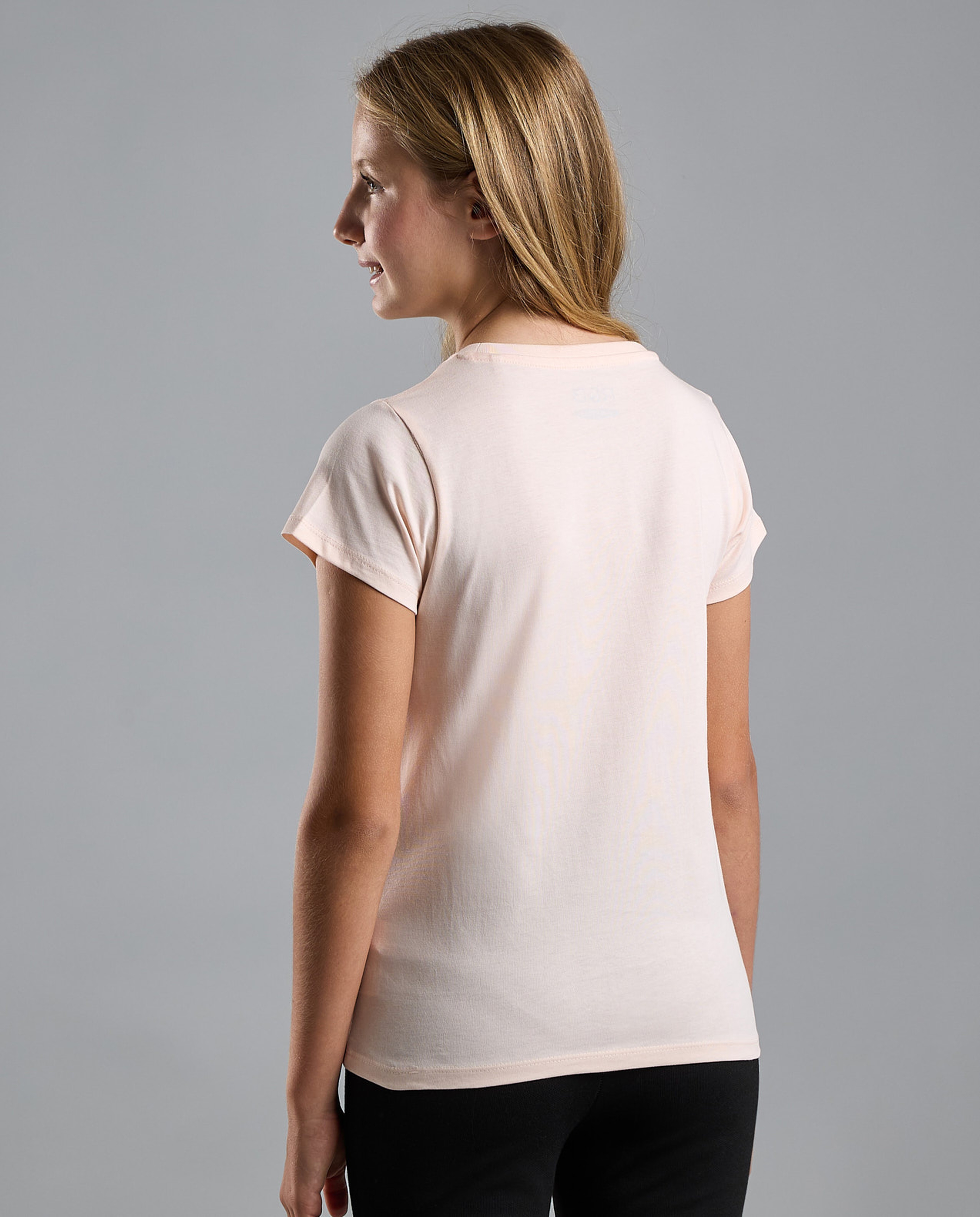 Printed T-Shirt with Crew Neck and Short Sleeves