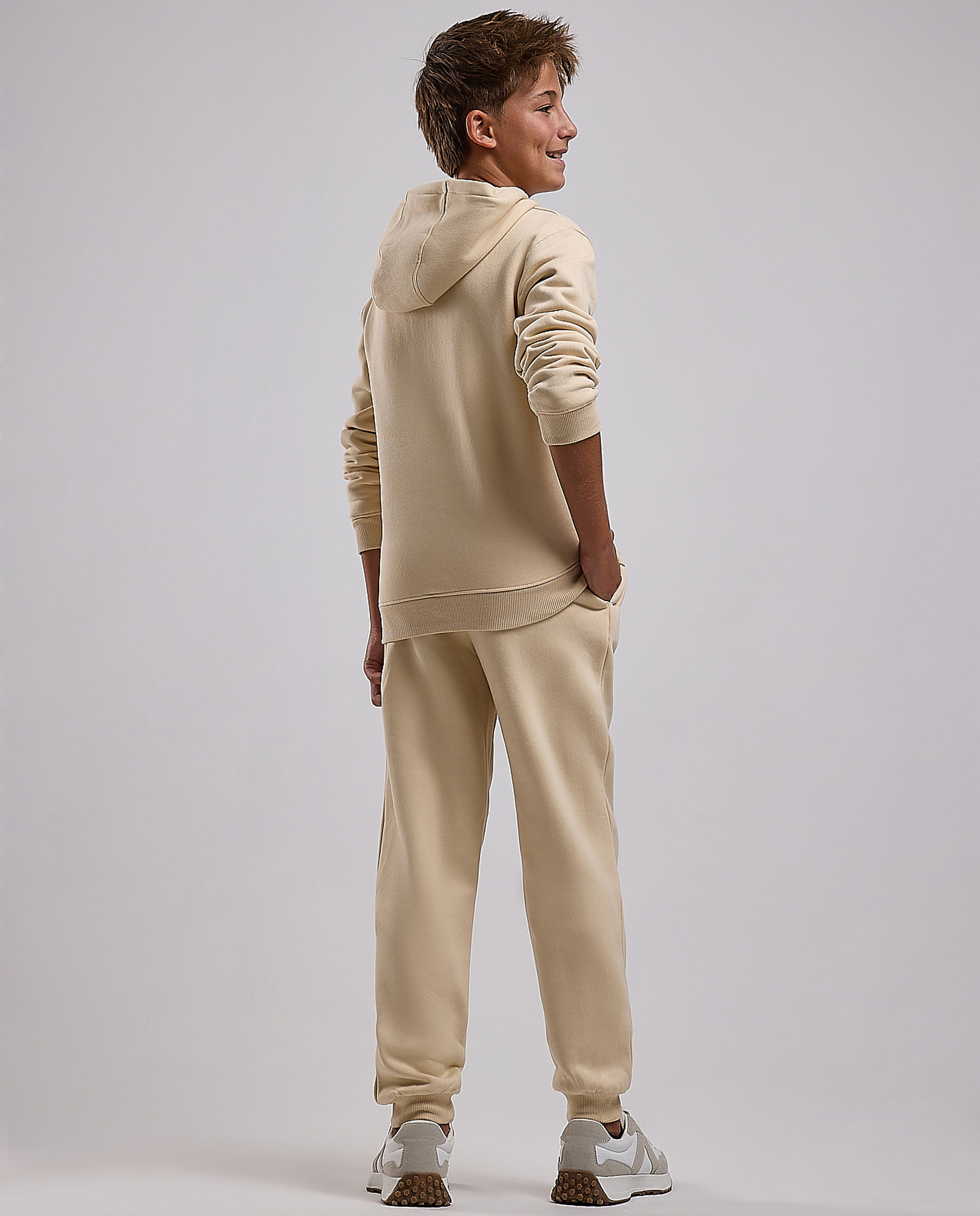 Appliqued Hoodie with Long Sleeves