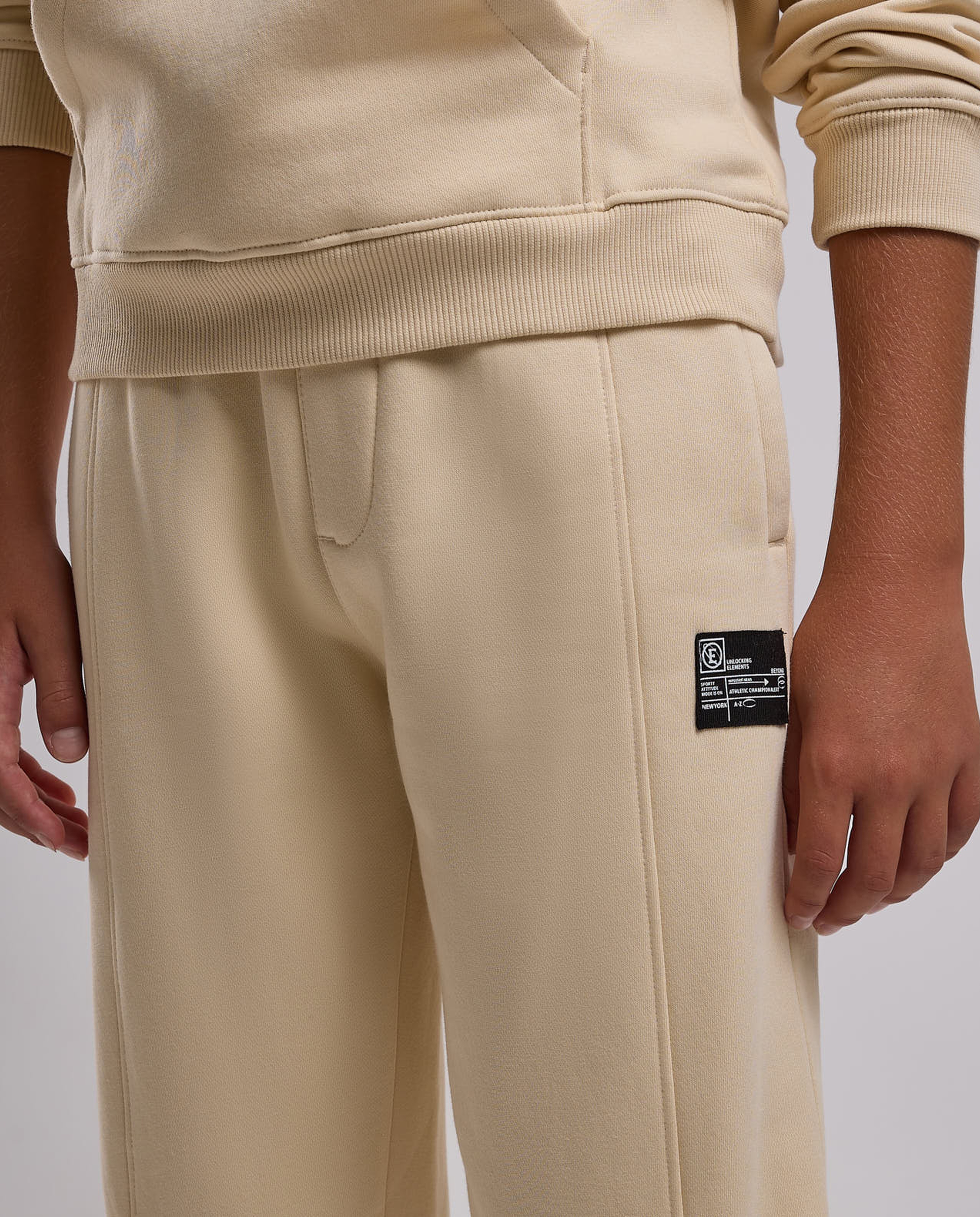 Appliqued Hoodie with Long Sleeves