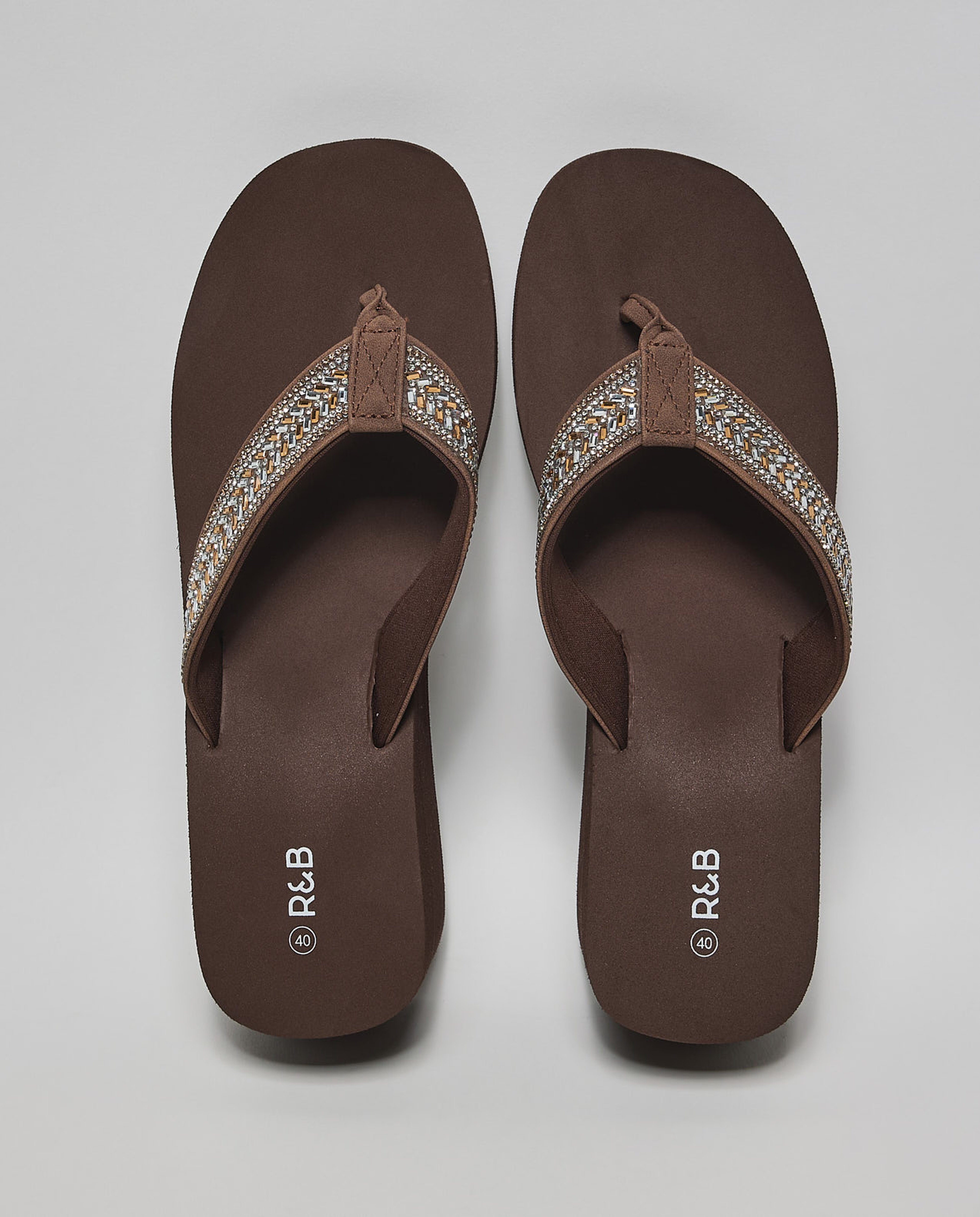 Embellished Platform Sandals