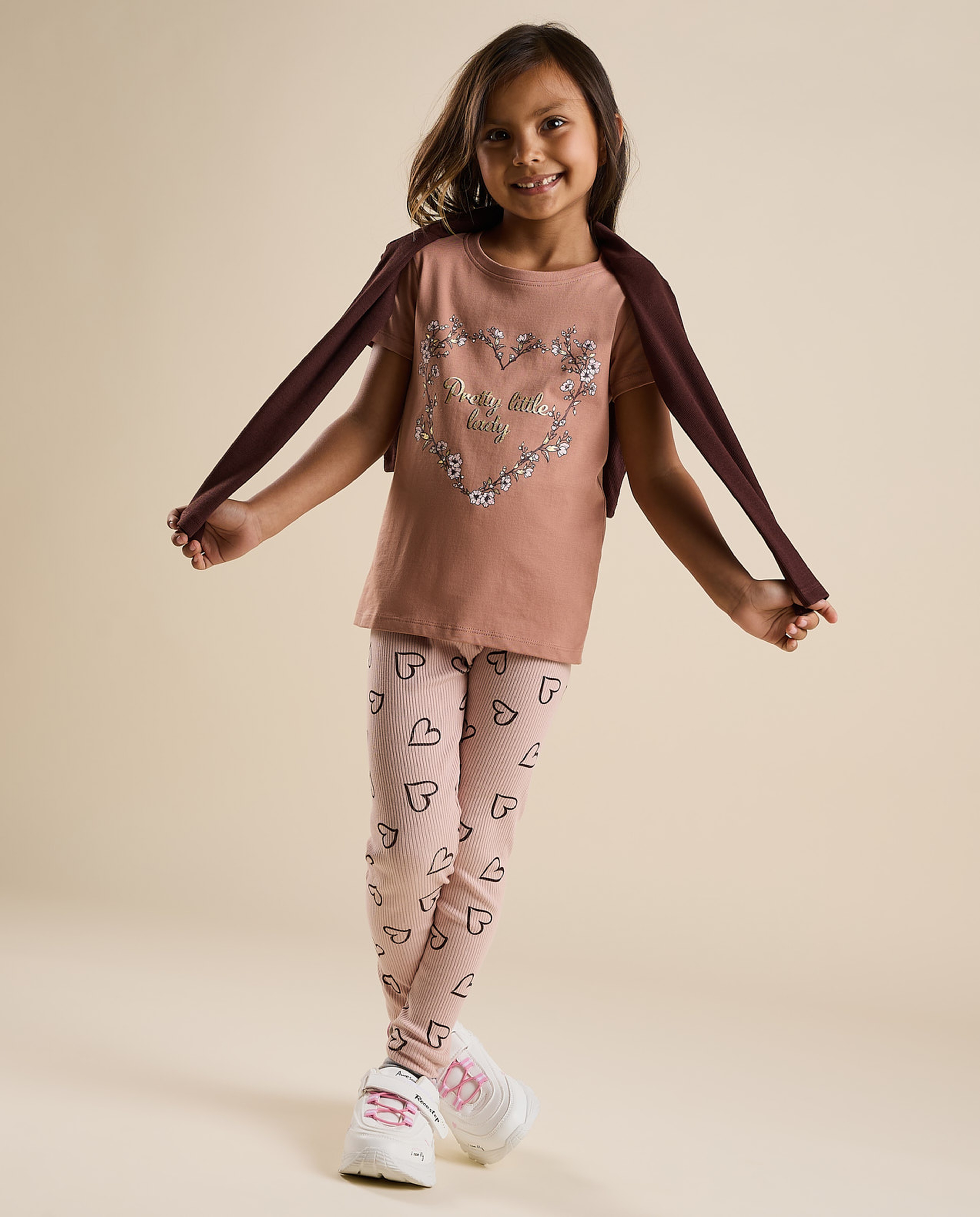 Printed T-Shirt with Crew Neck and Short Sleeves