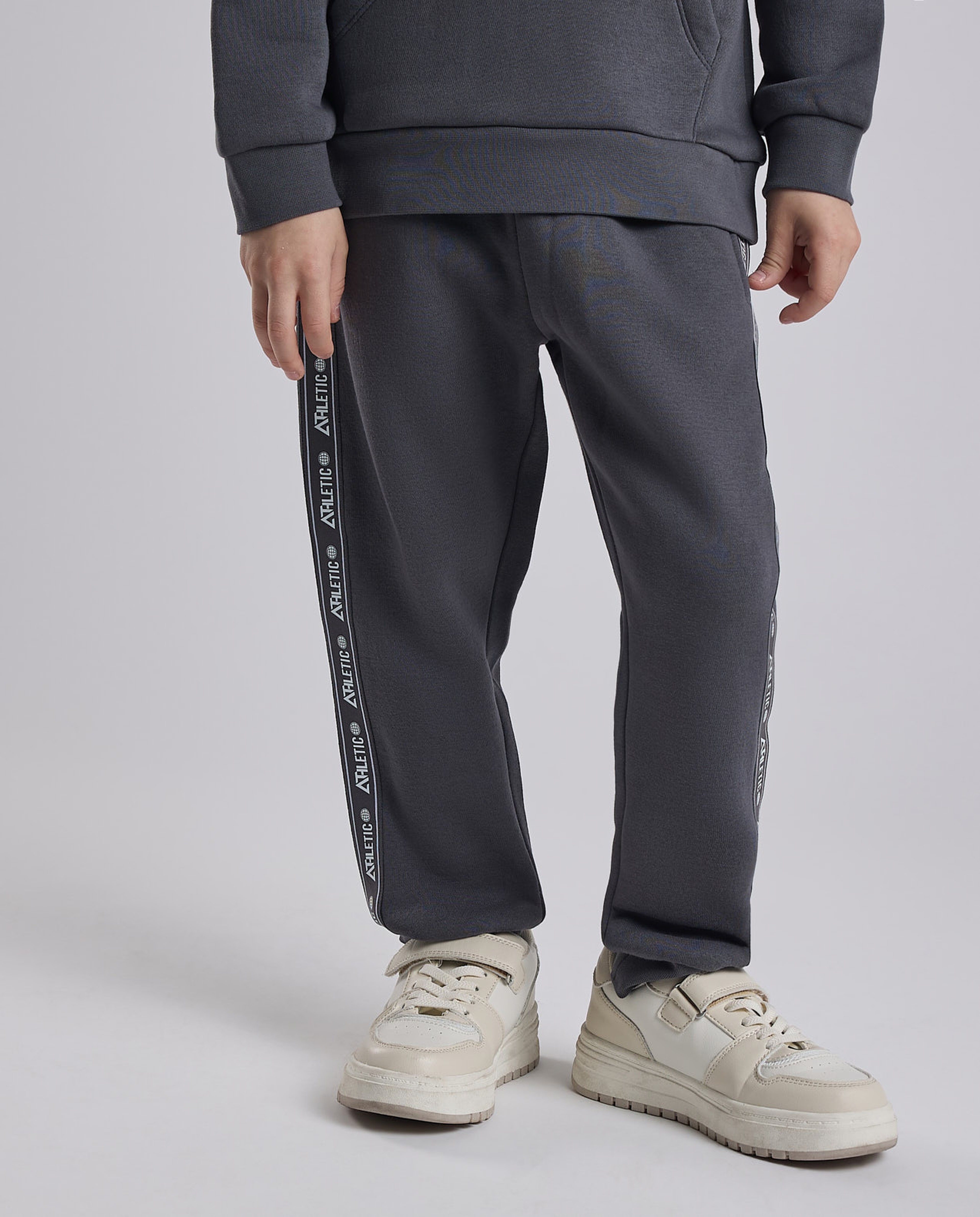 Embroidered Hooded Clothing Set