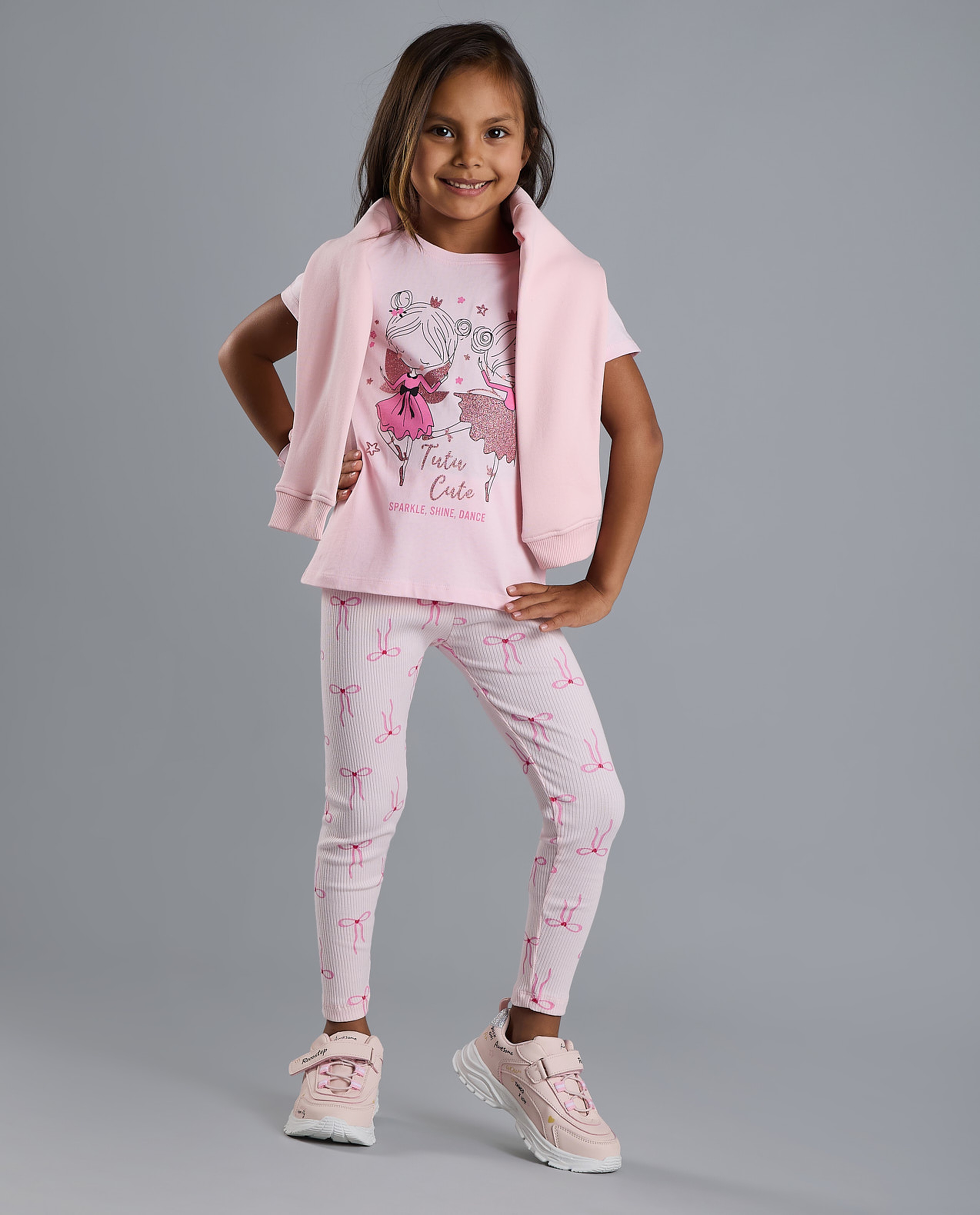 Printed T-Shirt with Crew Neck and Short Sleeves