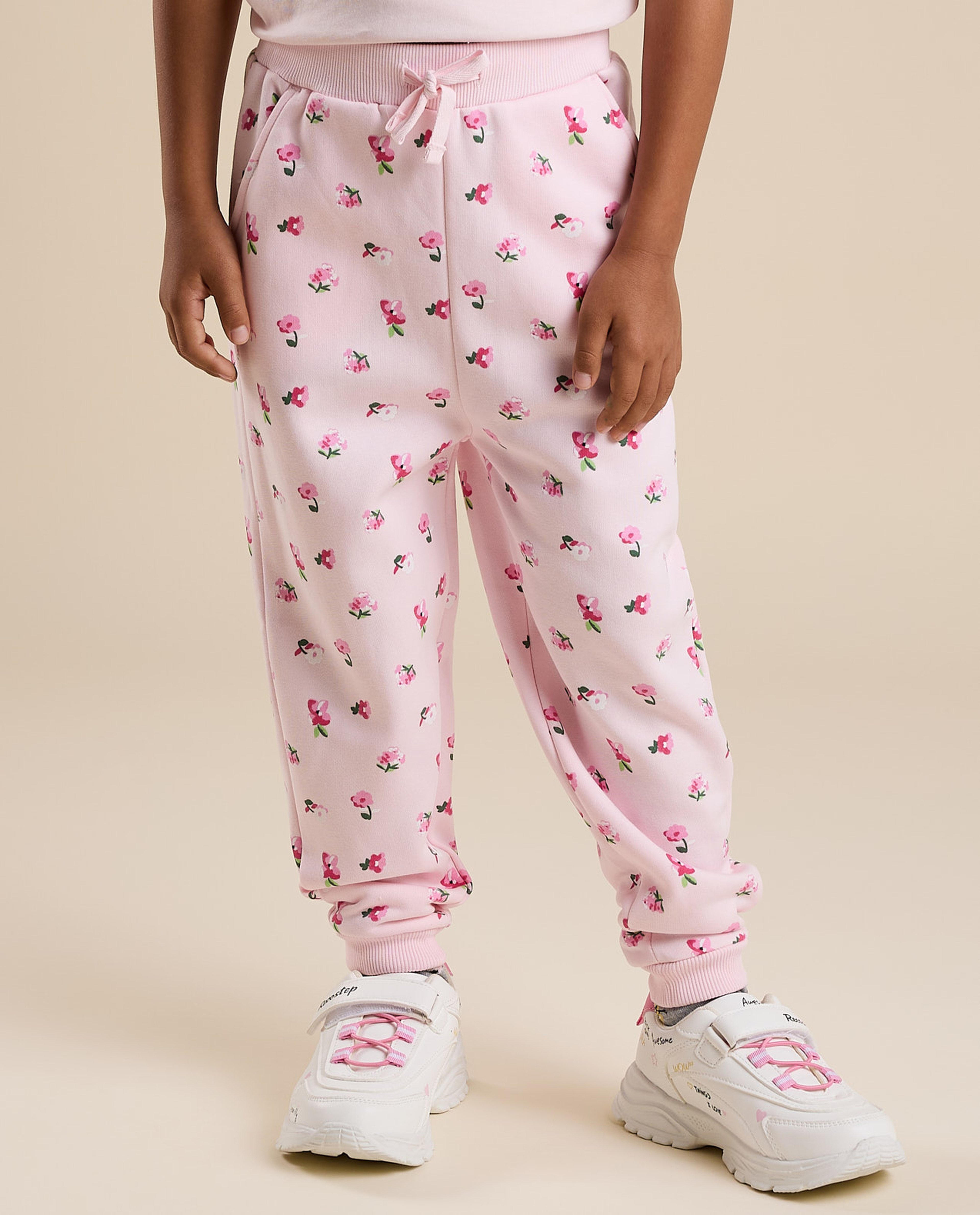 Printed Hooded Clothing Set