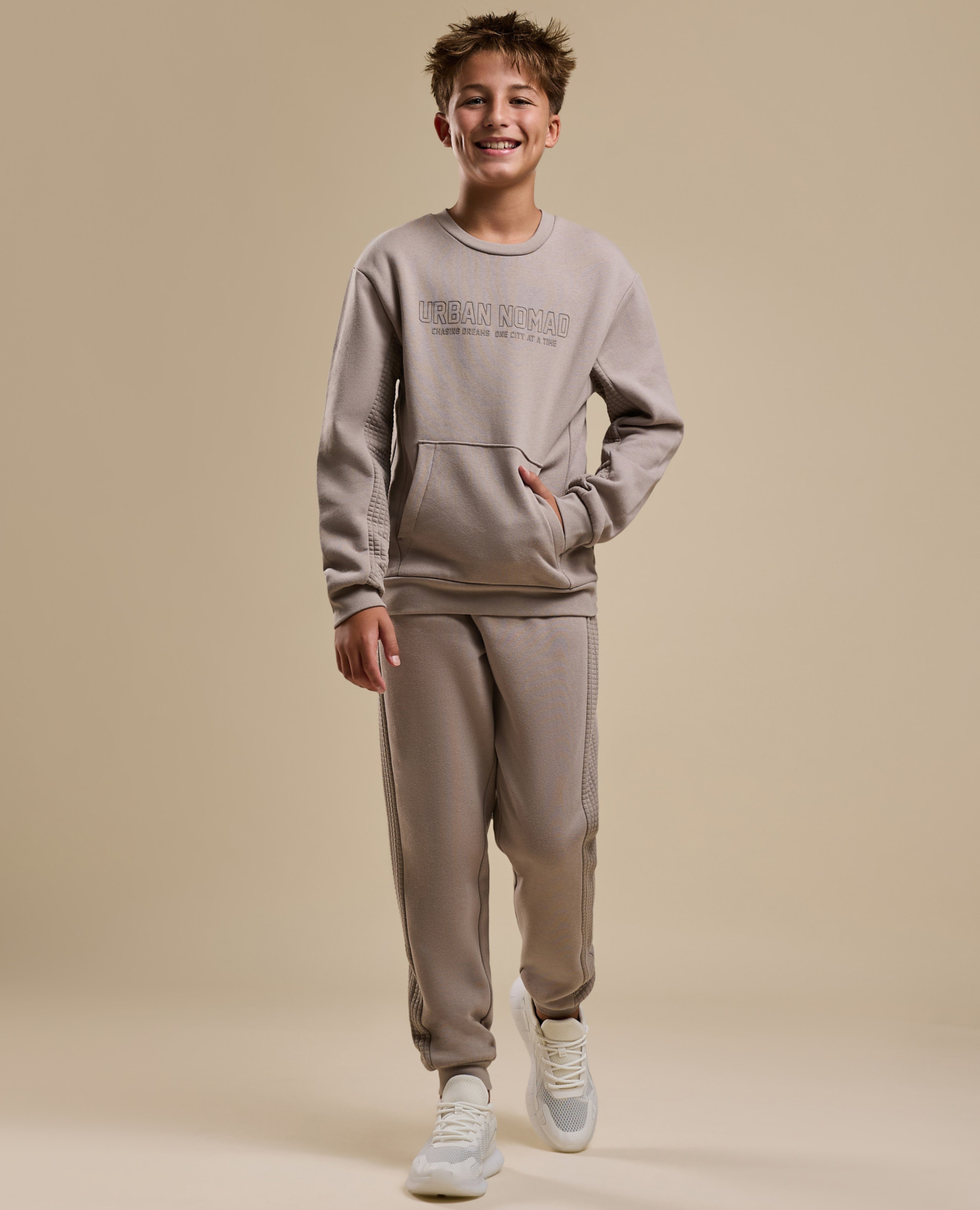 Printed Sweatsuit Set