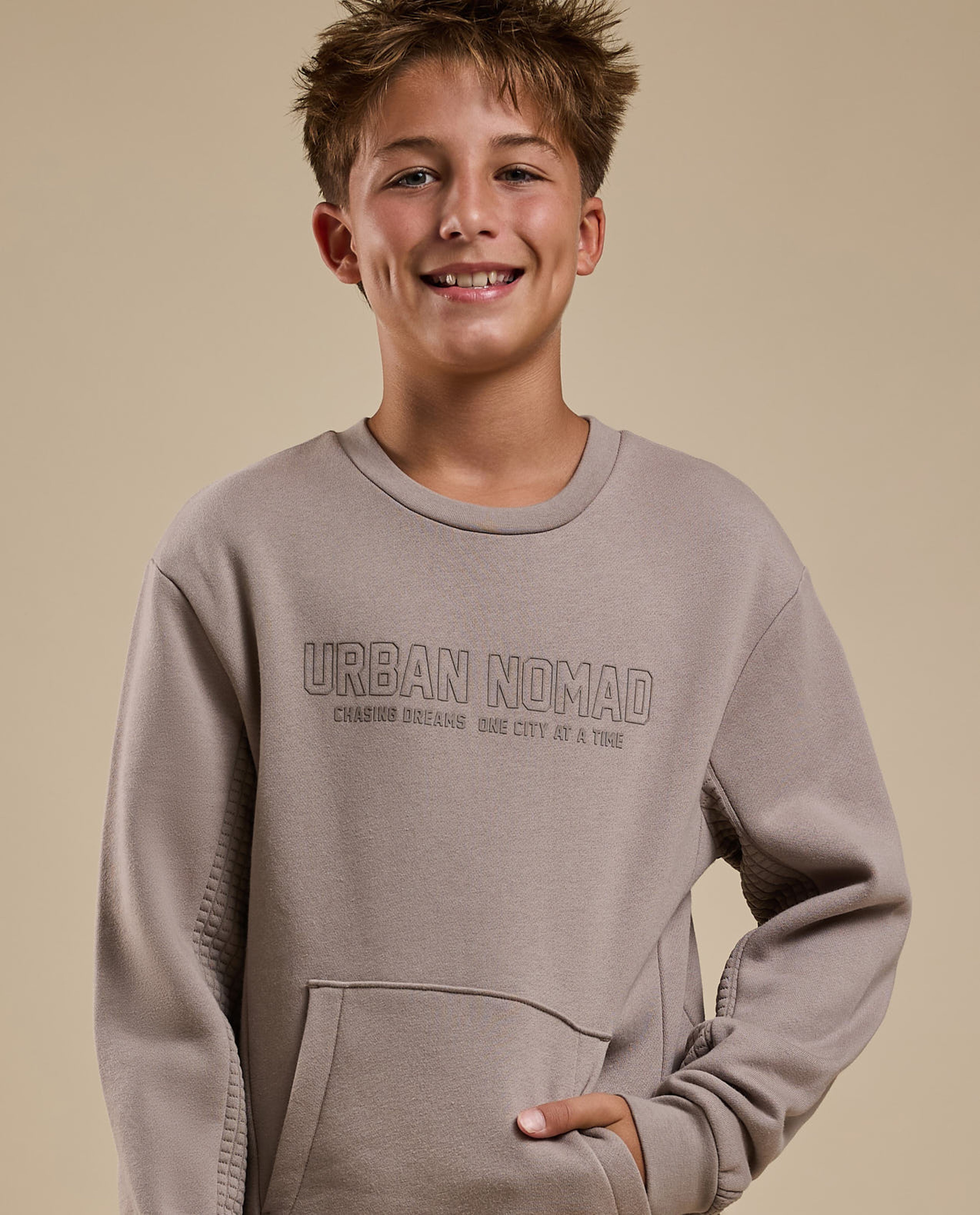 Printed Sweatsuit Set