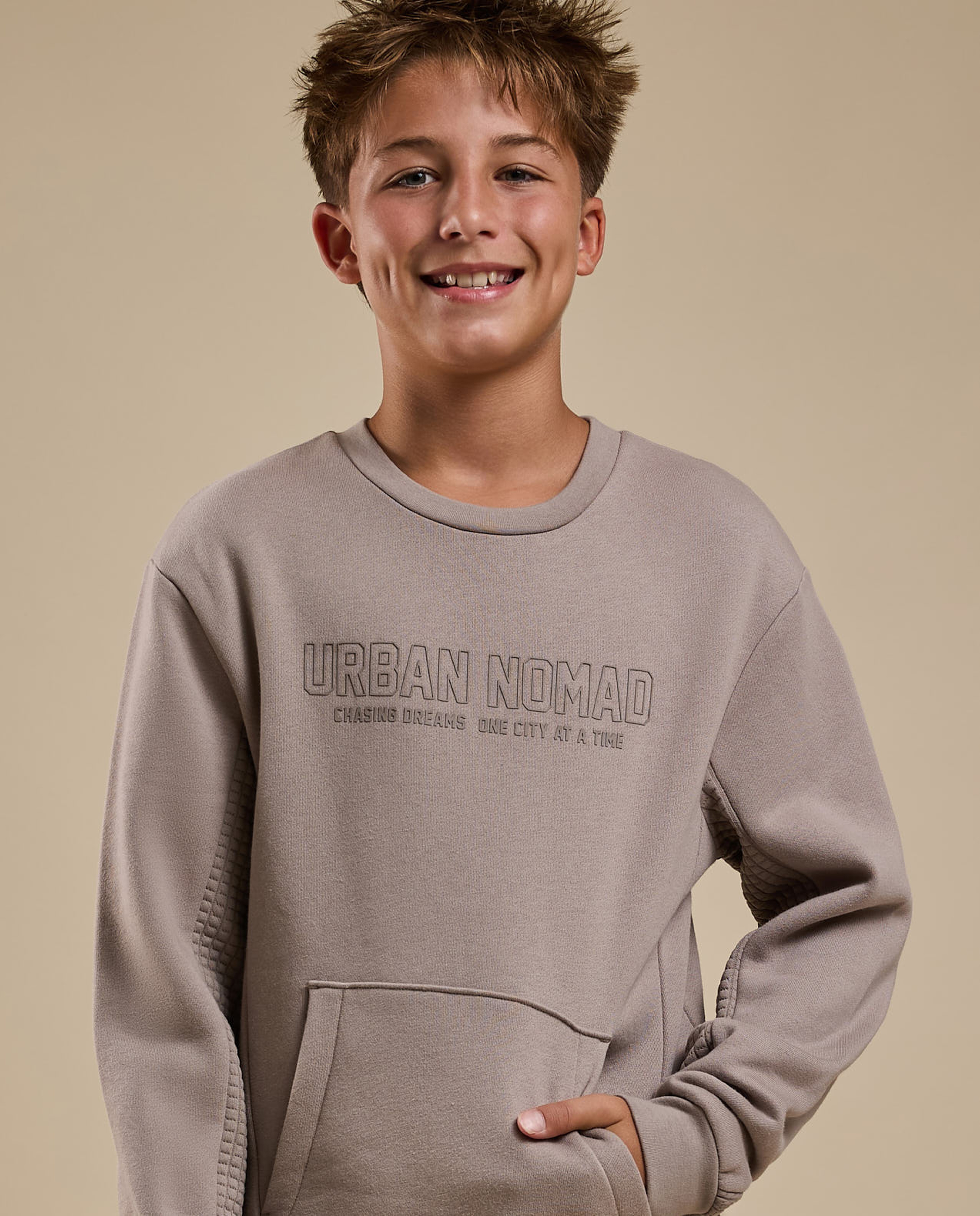 Printed Sweatsuit Set