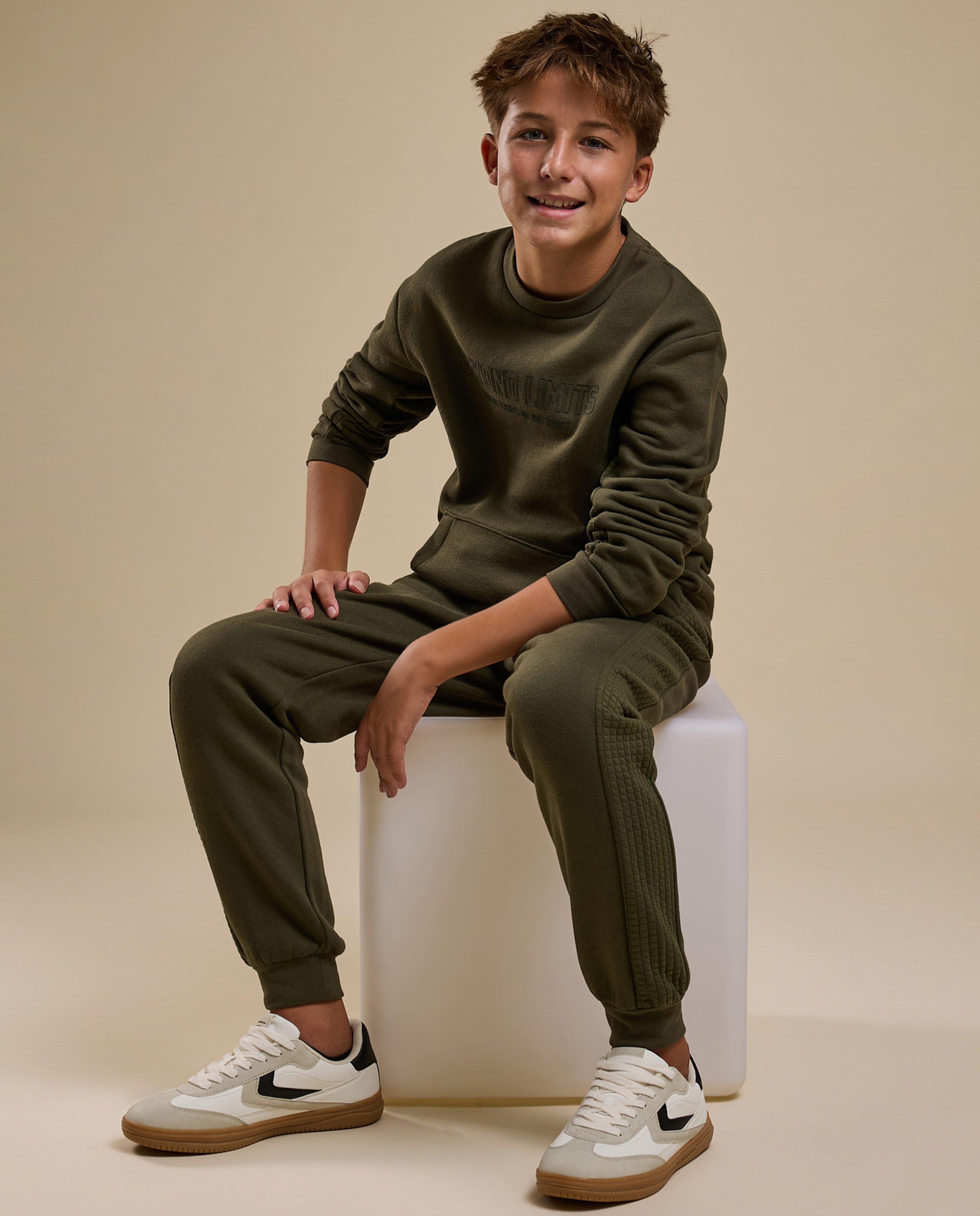 Printed Sweatsuit Set