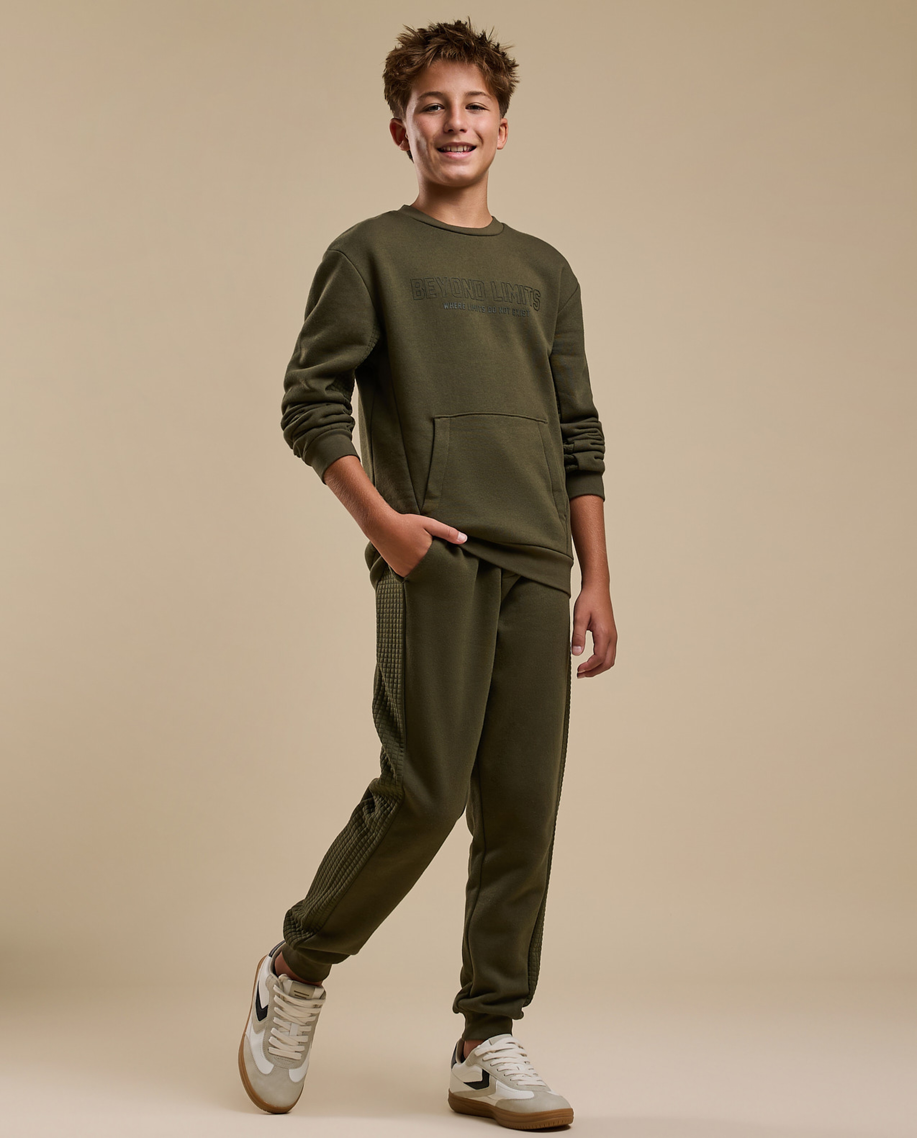 Printed Sweatsuit Set