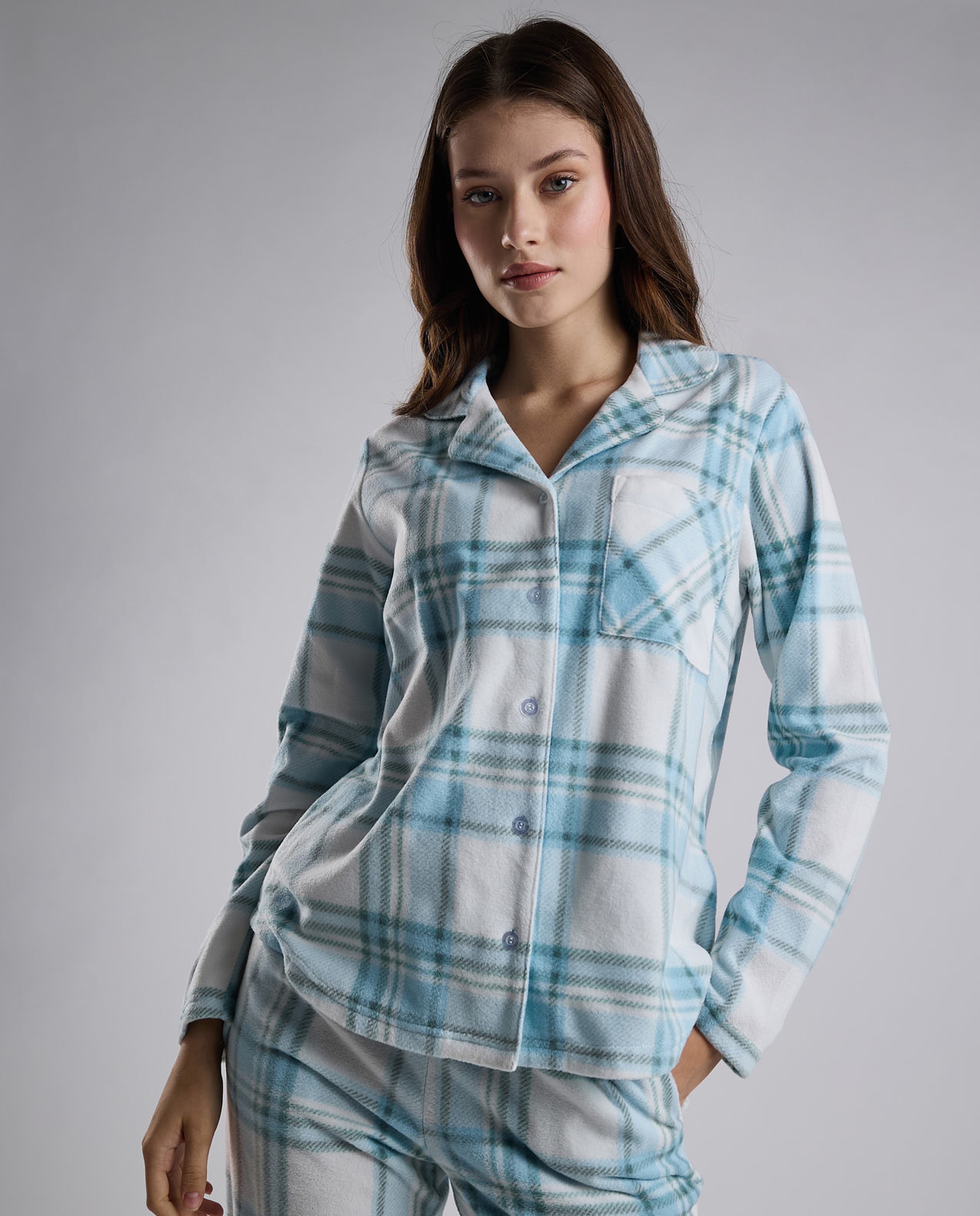 Plaid Pyjama Set