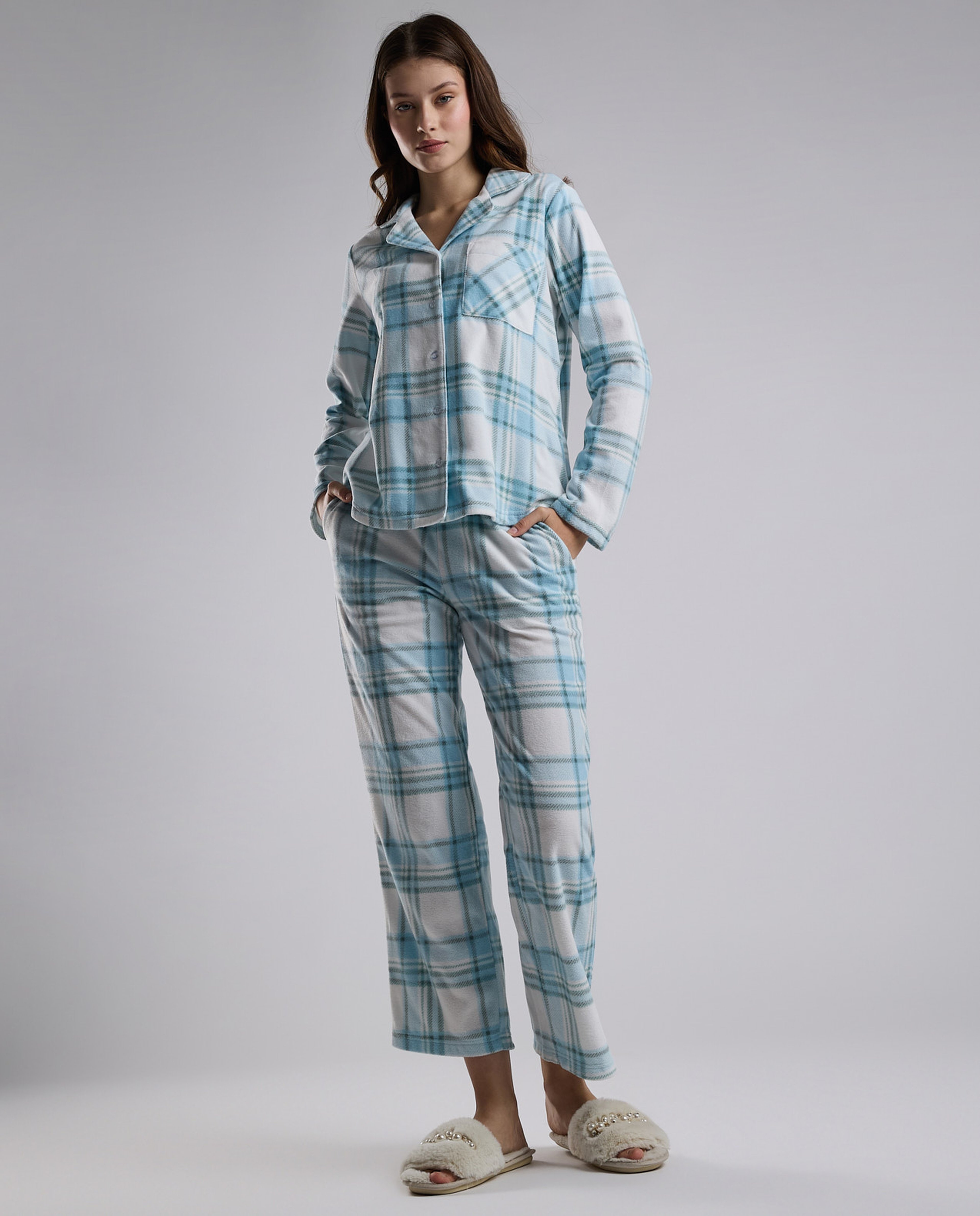 Plaid Pyjama Set