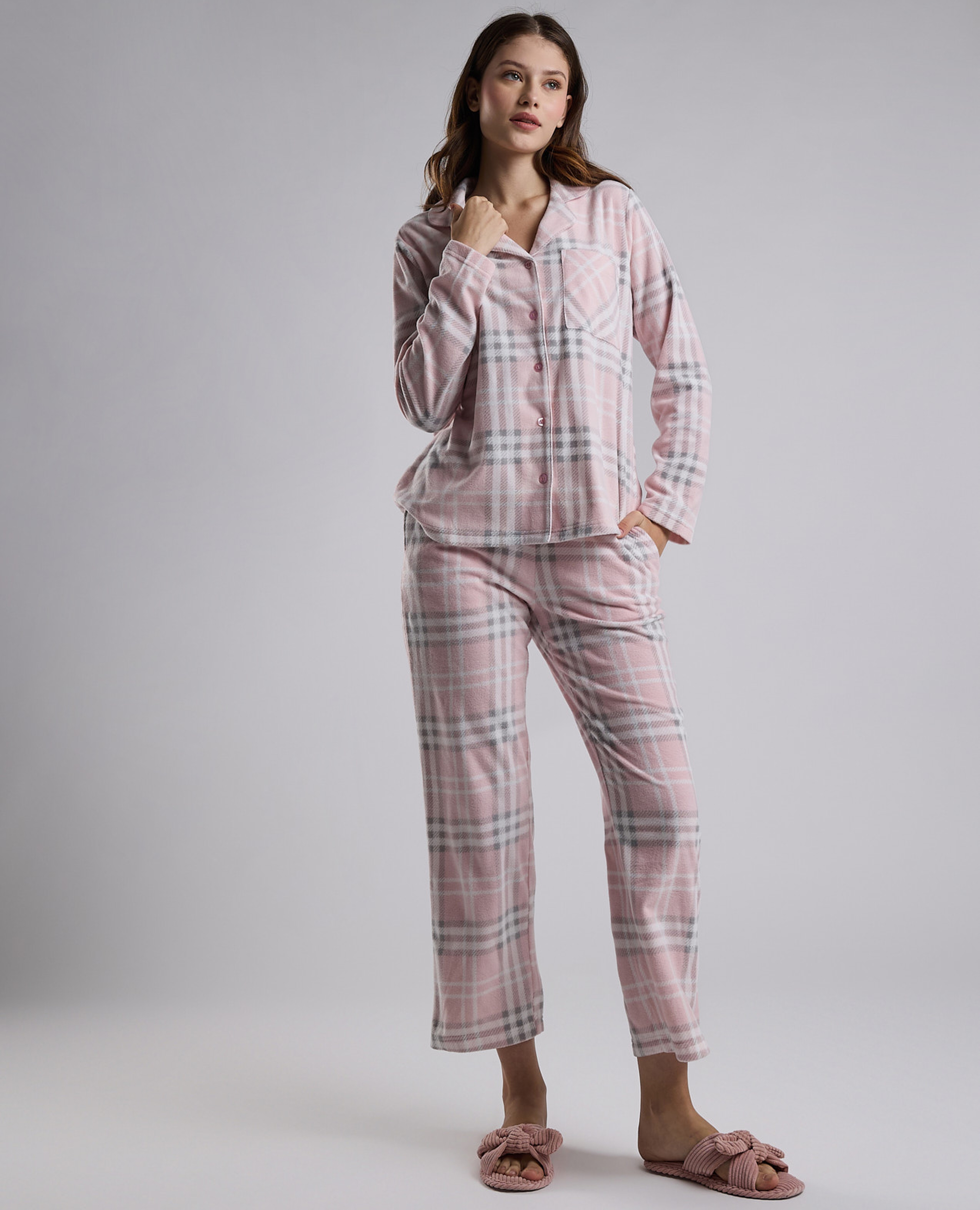Plaid Pyjama Set
