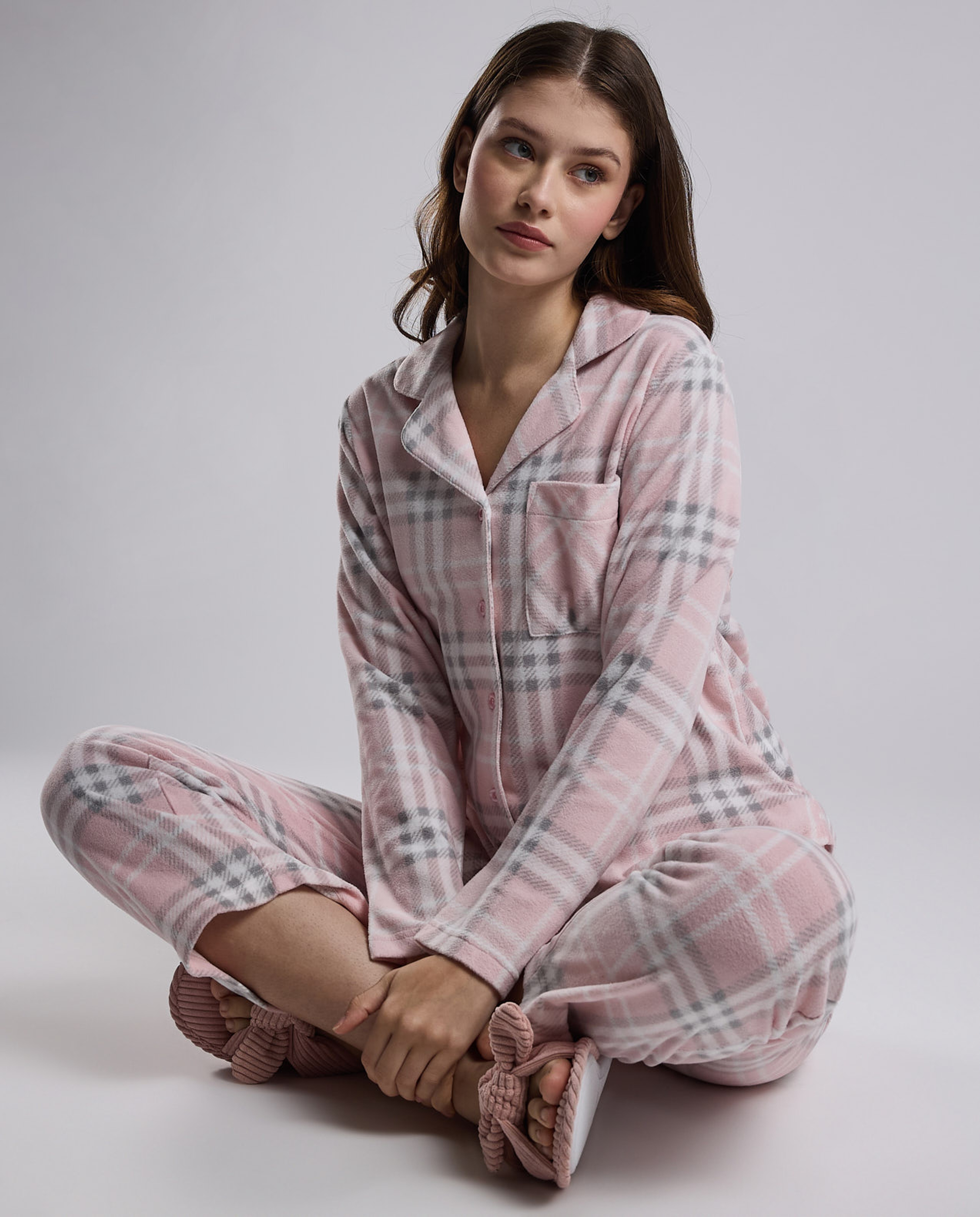 Plaid Pyjama Set