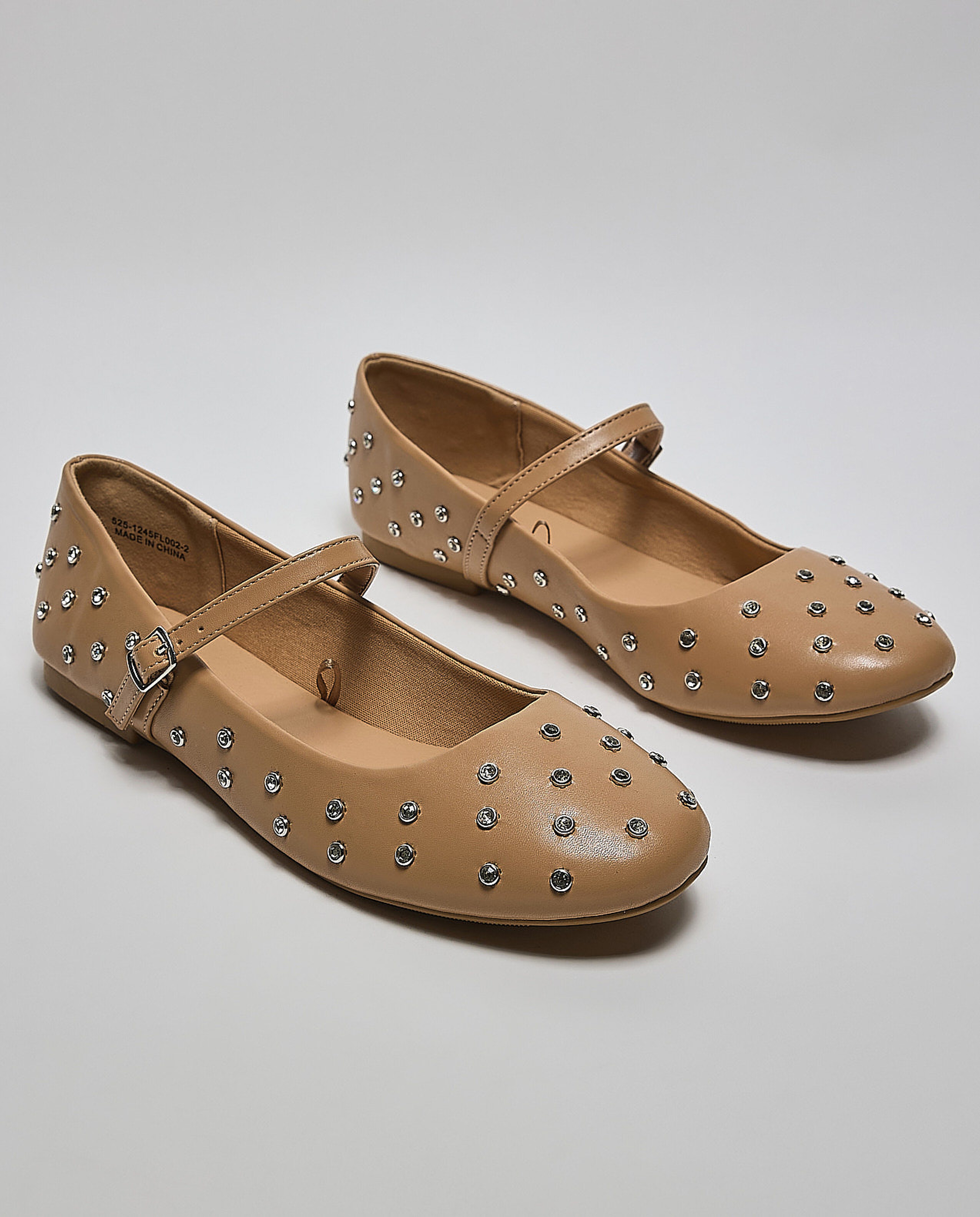 Studded Mary Jane Shoes