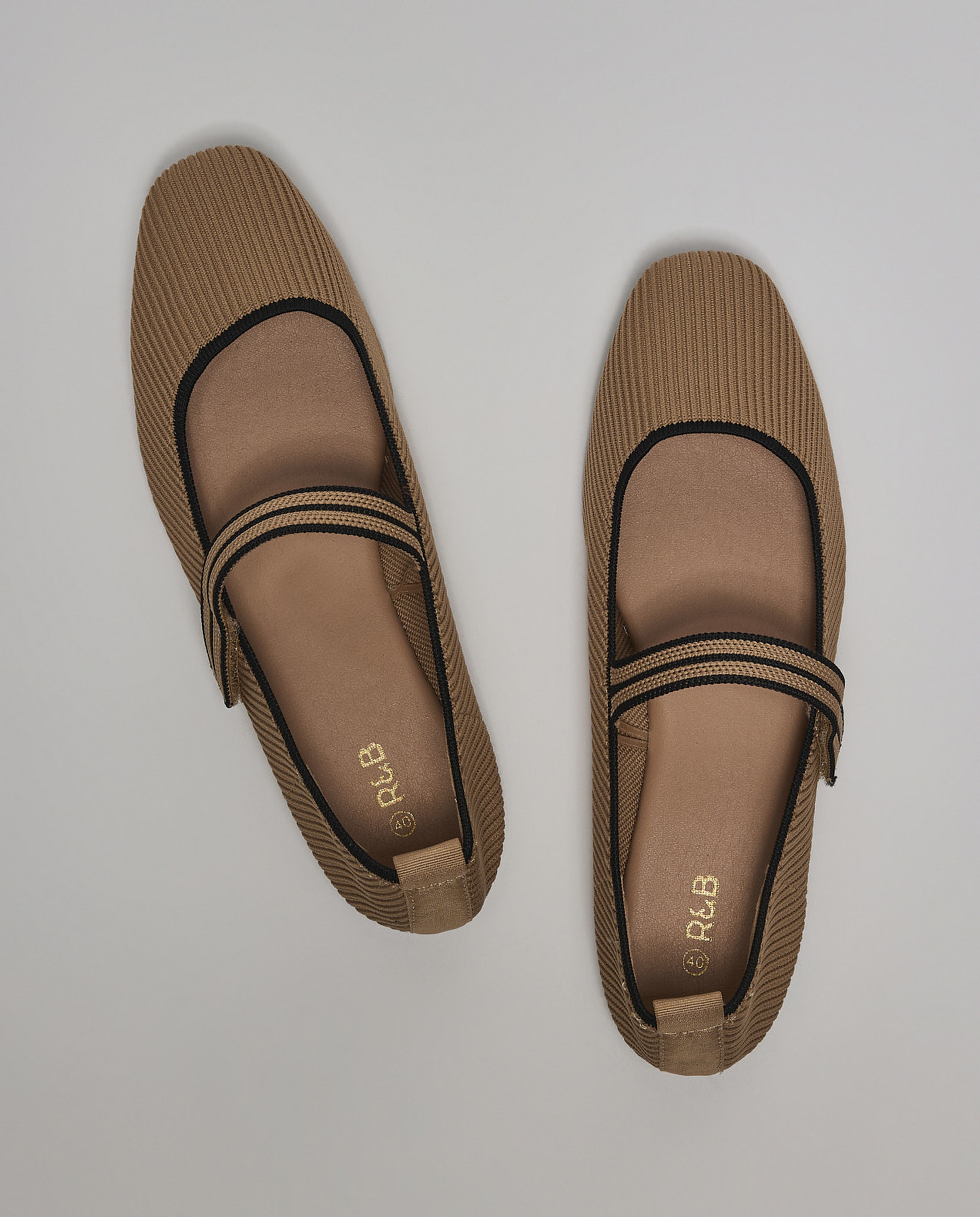 Knitted Mary Jane Shoes