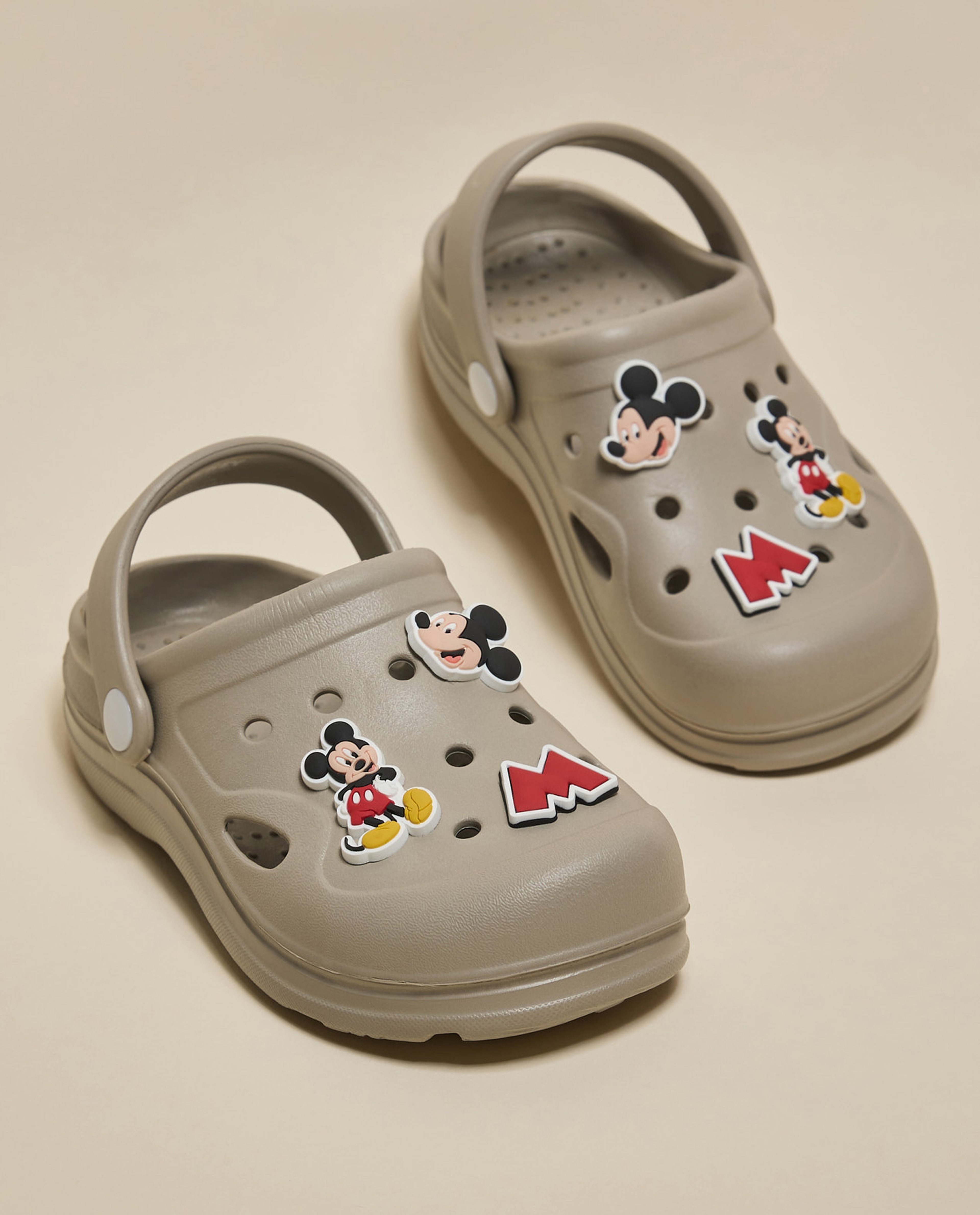 Slingback Clogs with Charms