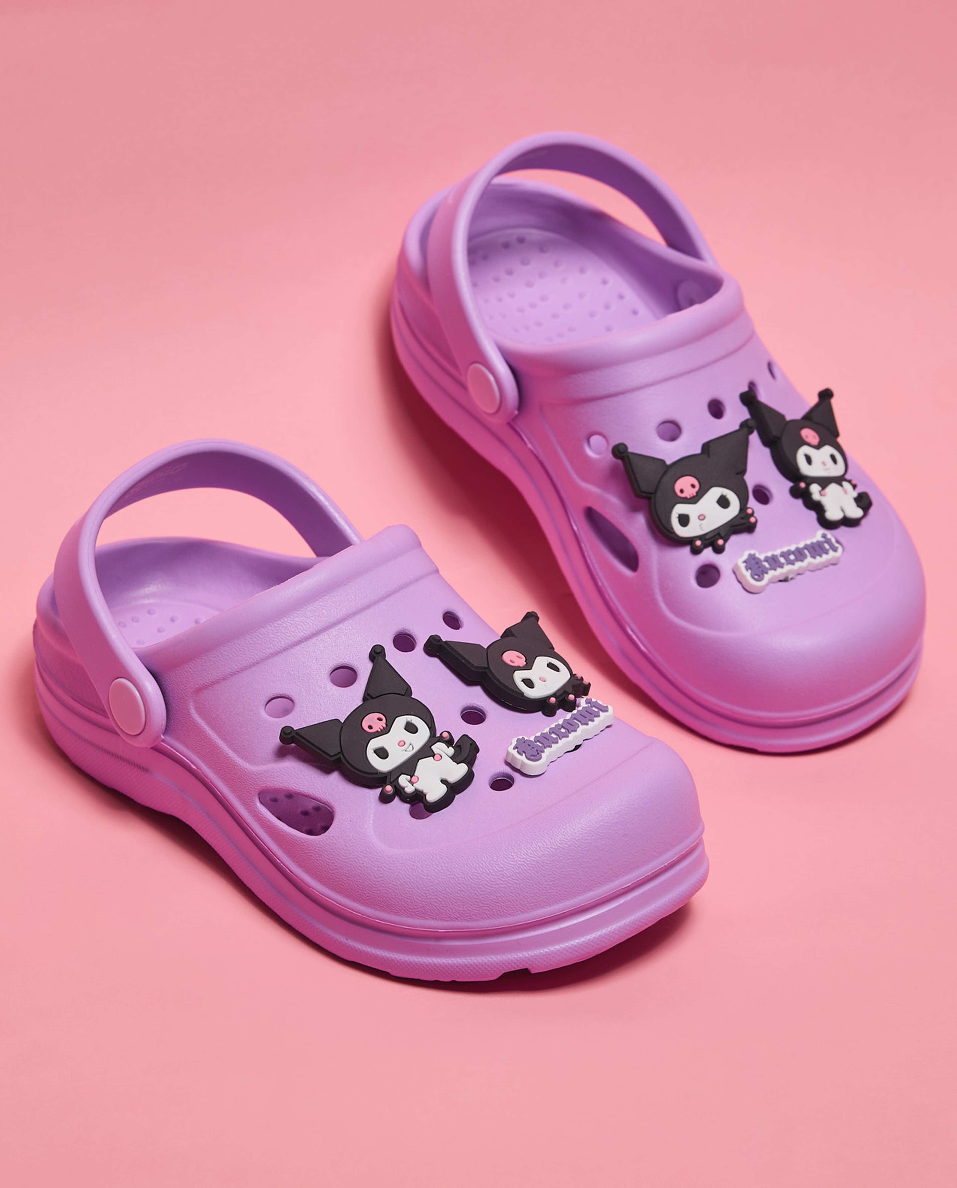 Slingback Clogs with Charms