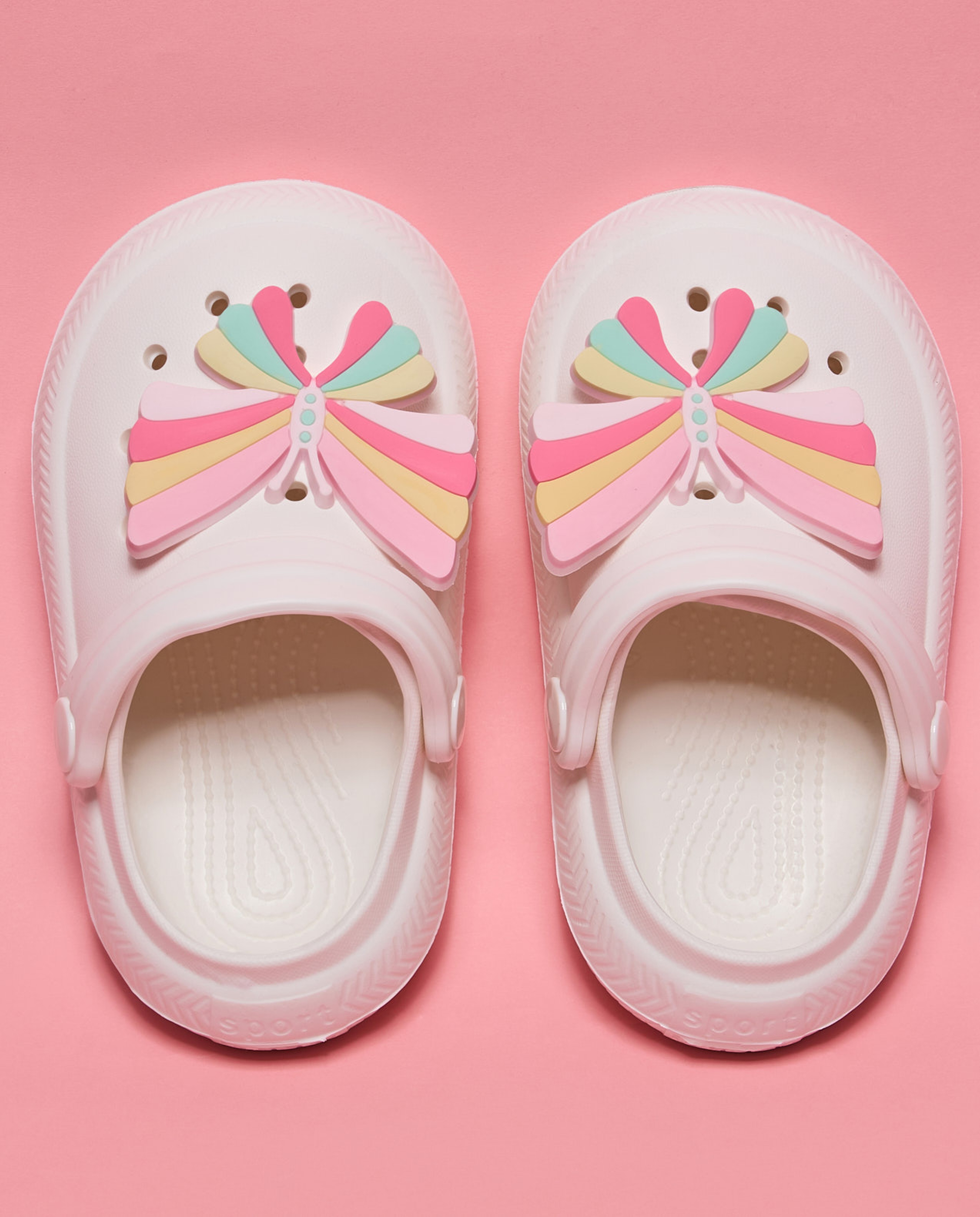 Slingback Clogs with Charms